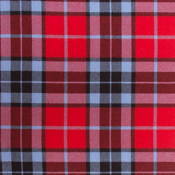 Thomson Red Modern Tartan Fabric