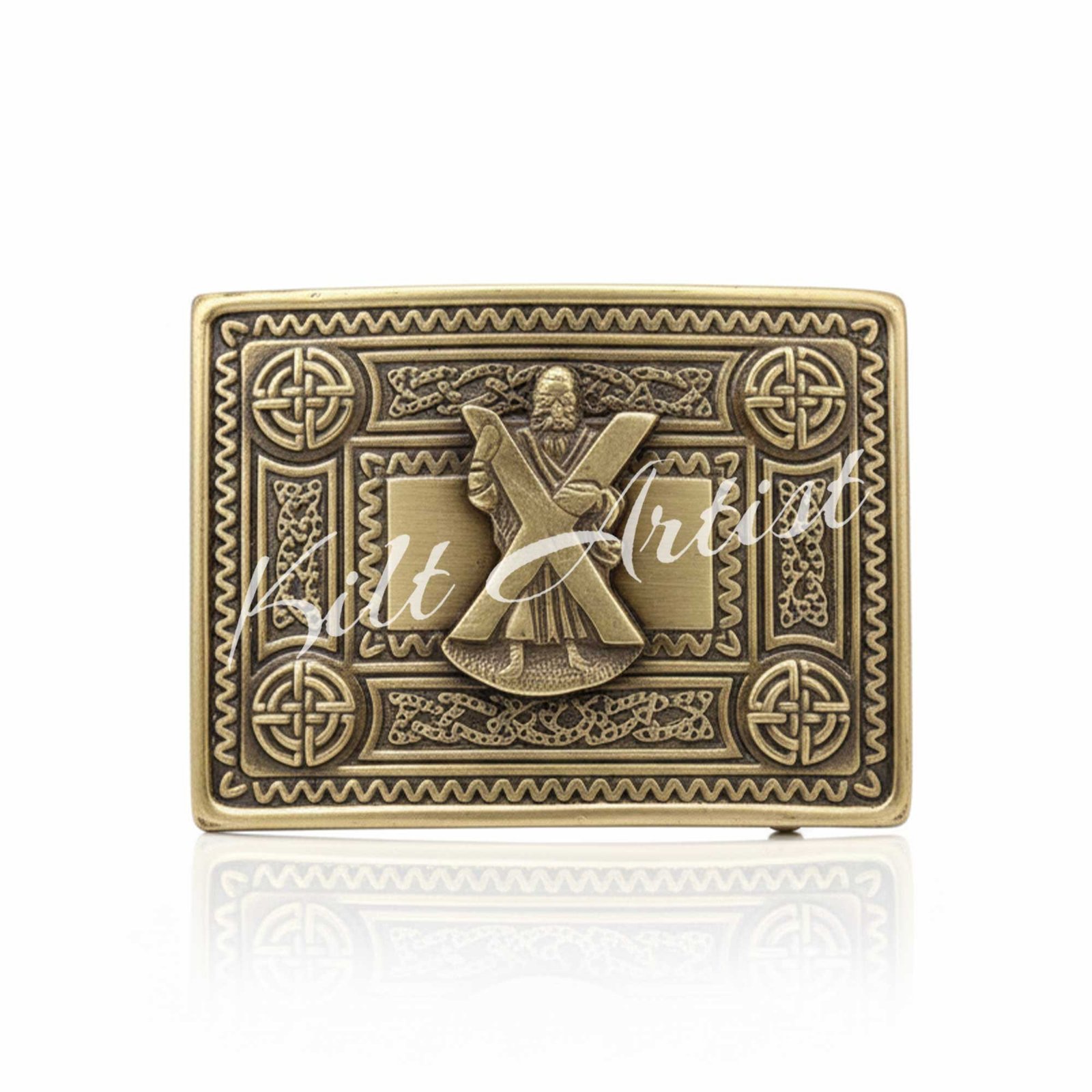 St. Andrew Scottish Kilt Belt Buckle