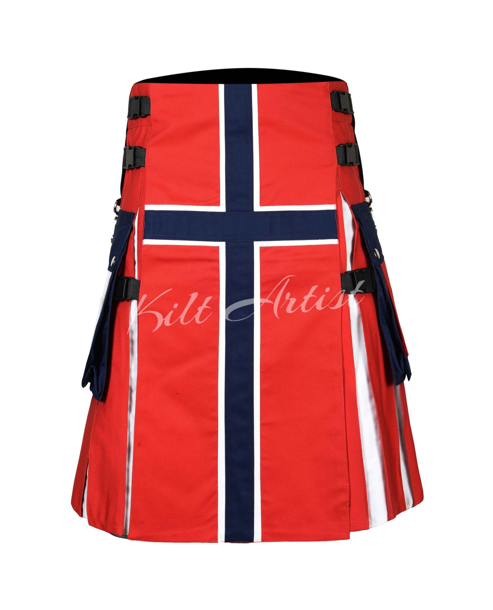Norwegian Flag Utility Kilt