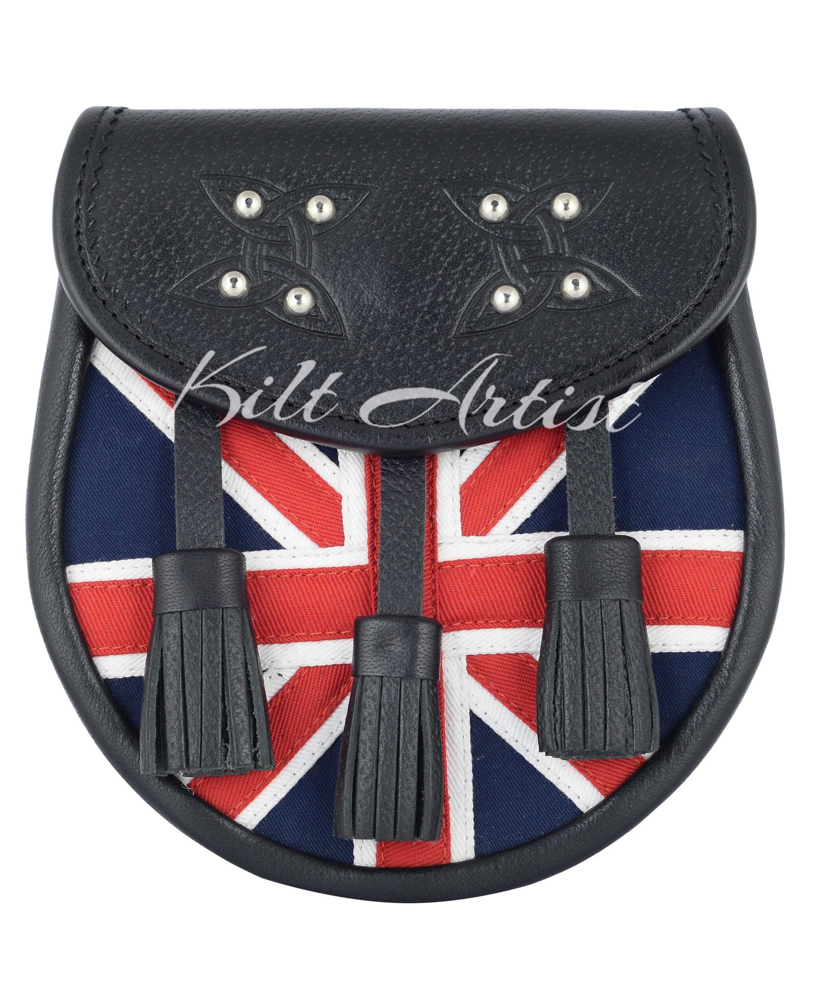 UK Flag Semi Dress Kilt Sporran