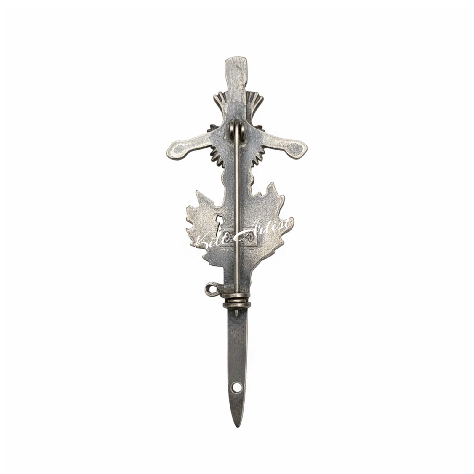 Scottish Thistle Design Kilt Pin