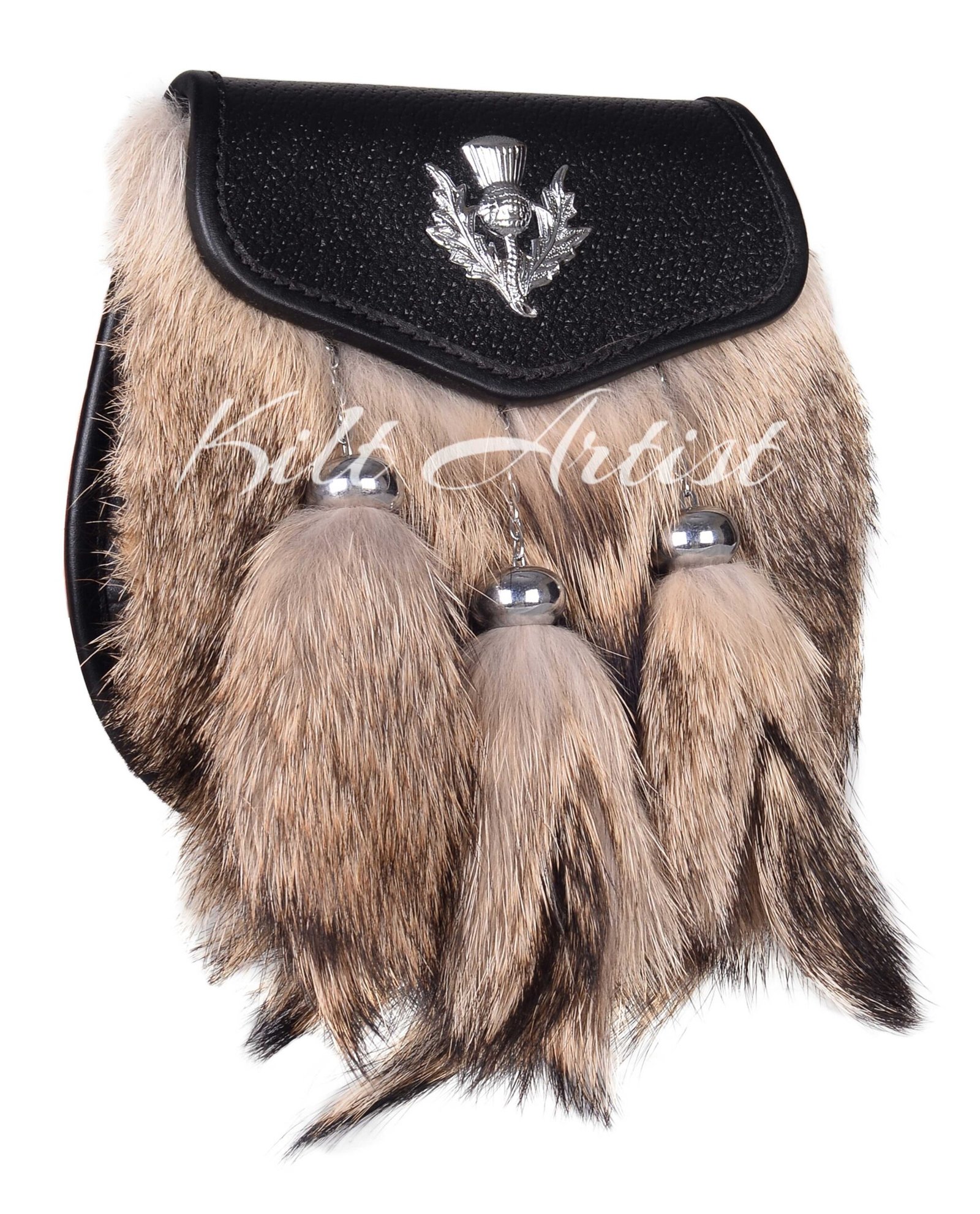 Coyote Fur Semi Dress Sporran - Image 2