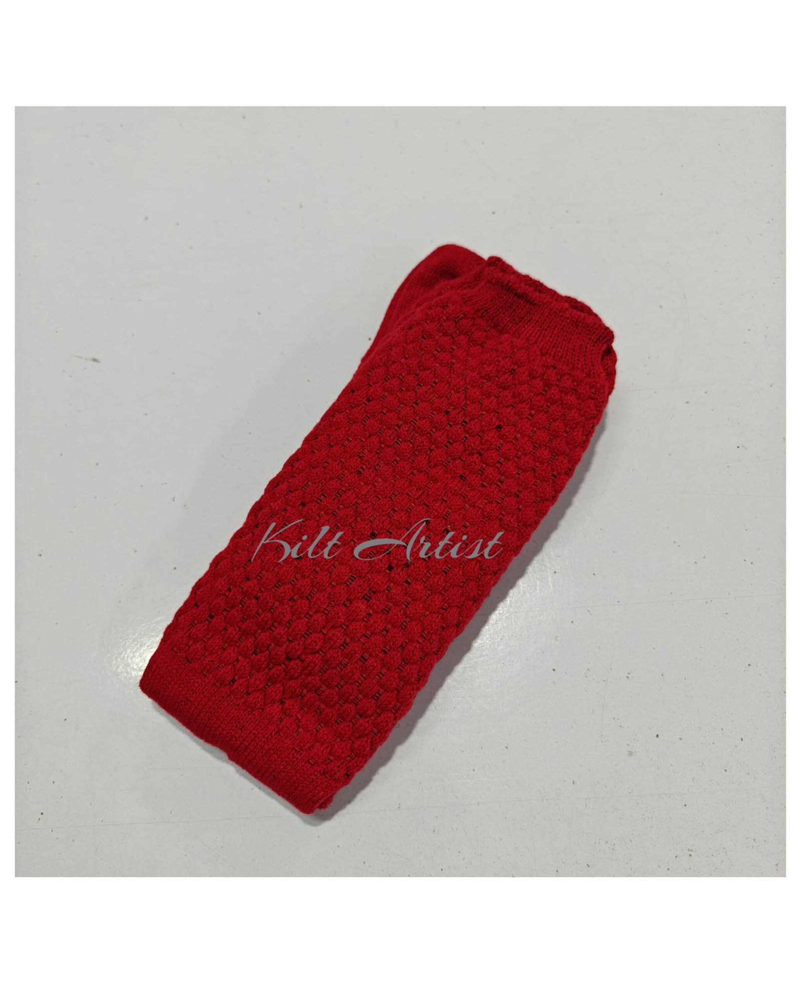 Scottish Red Kilt Socks