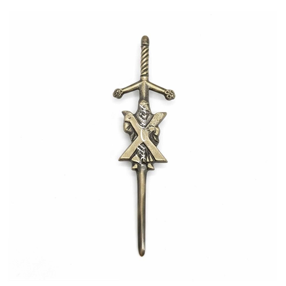 Scottish St. Andrew kilt Pin