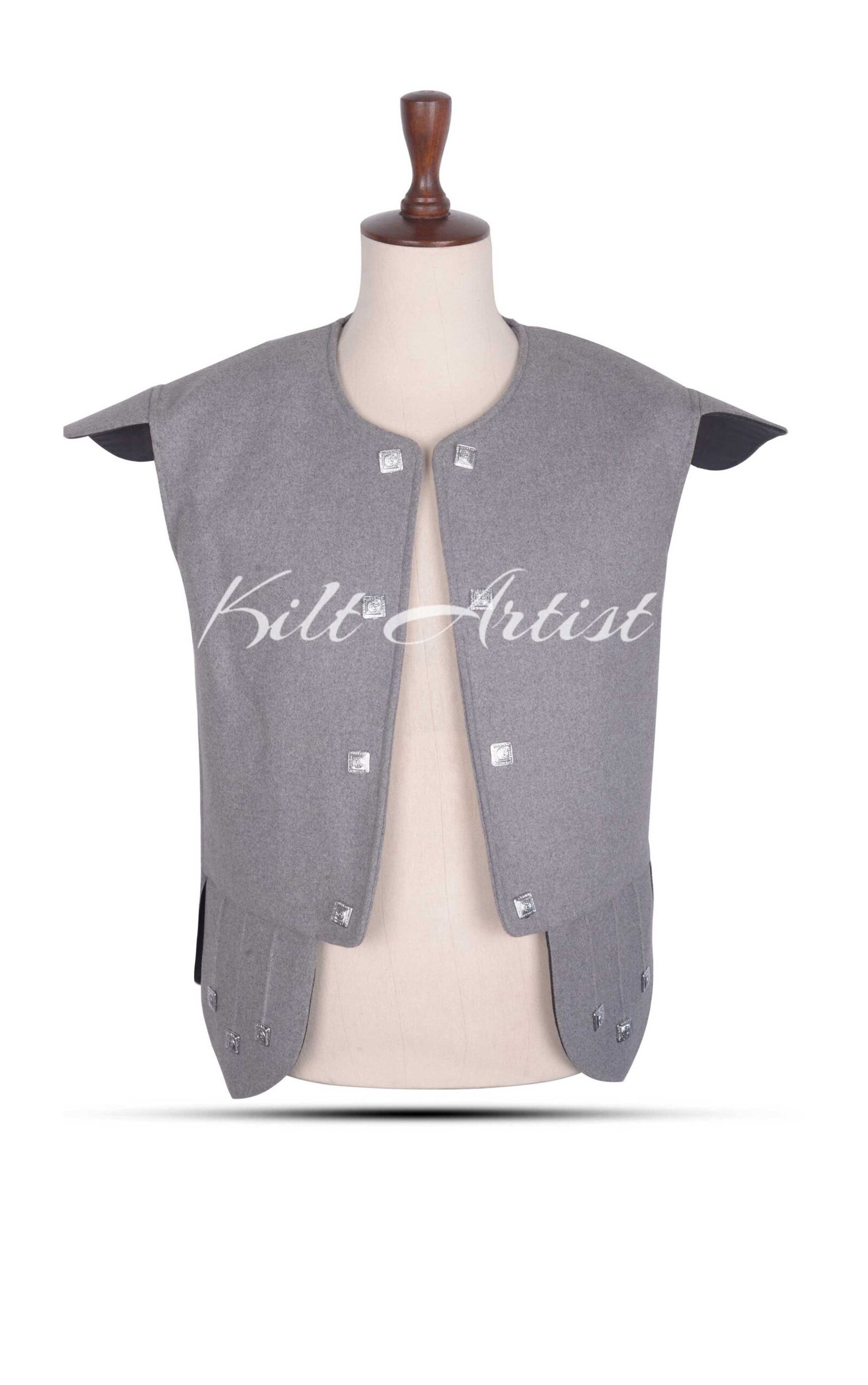 Gray Jacobite Waistcoat