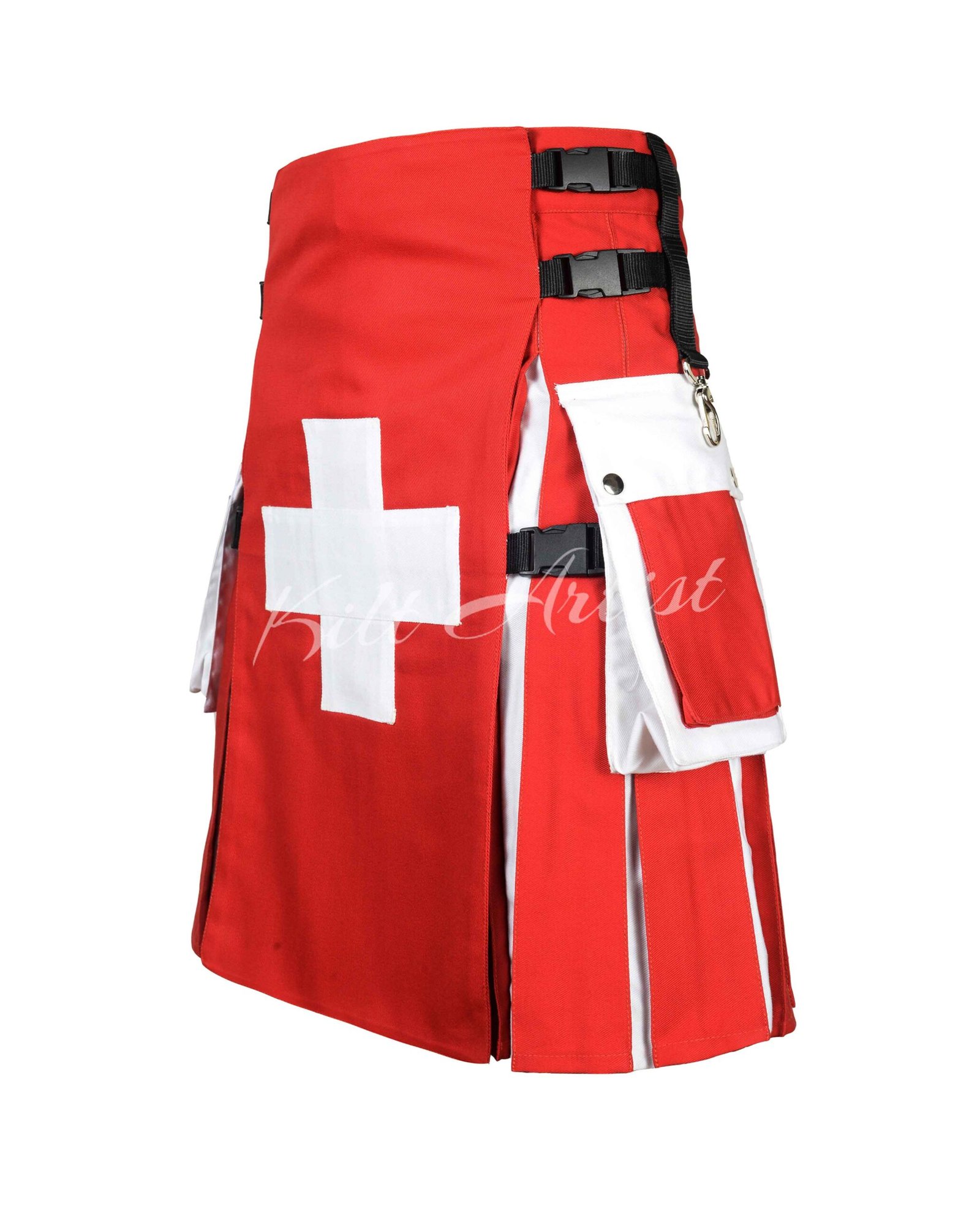 Swiss Flag Utility Kilt