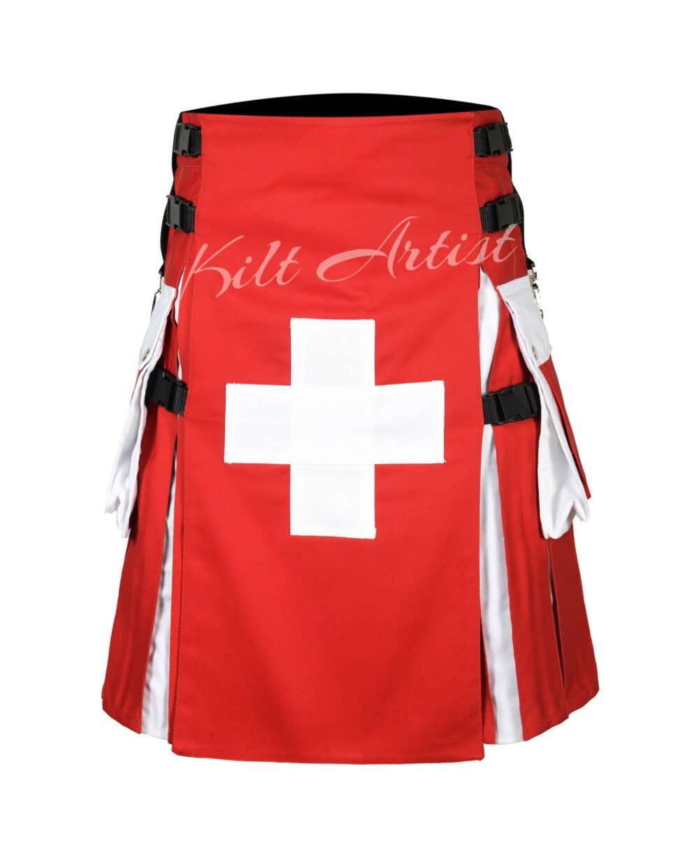 Swiss Flag Utility Kilt