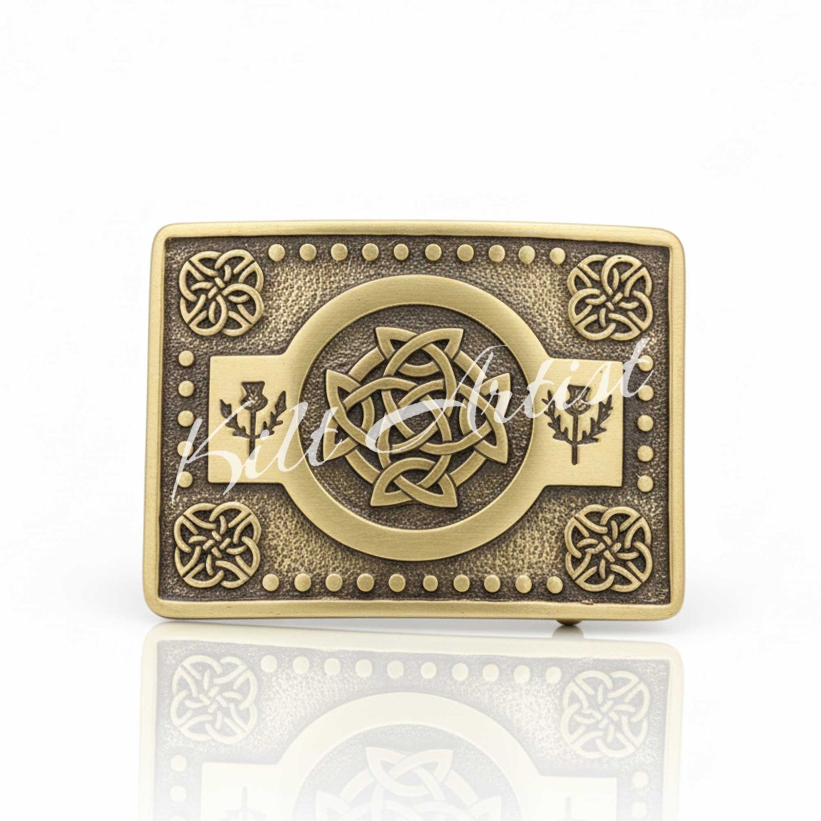 Celtic Knots Scottish Kilt Belt Buckle