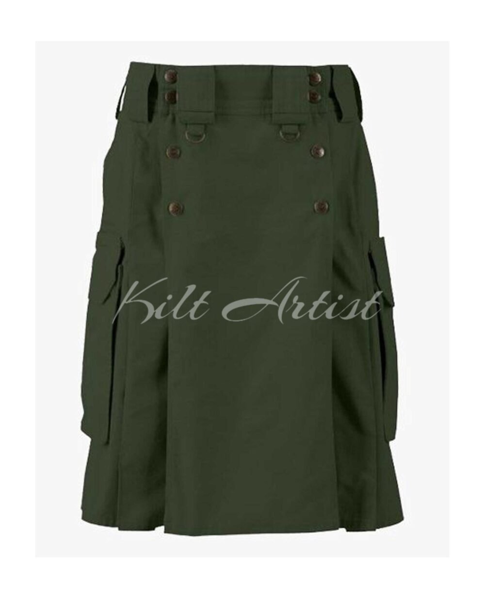 Olive Green Tactical Utility Kilt