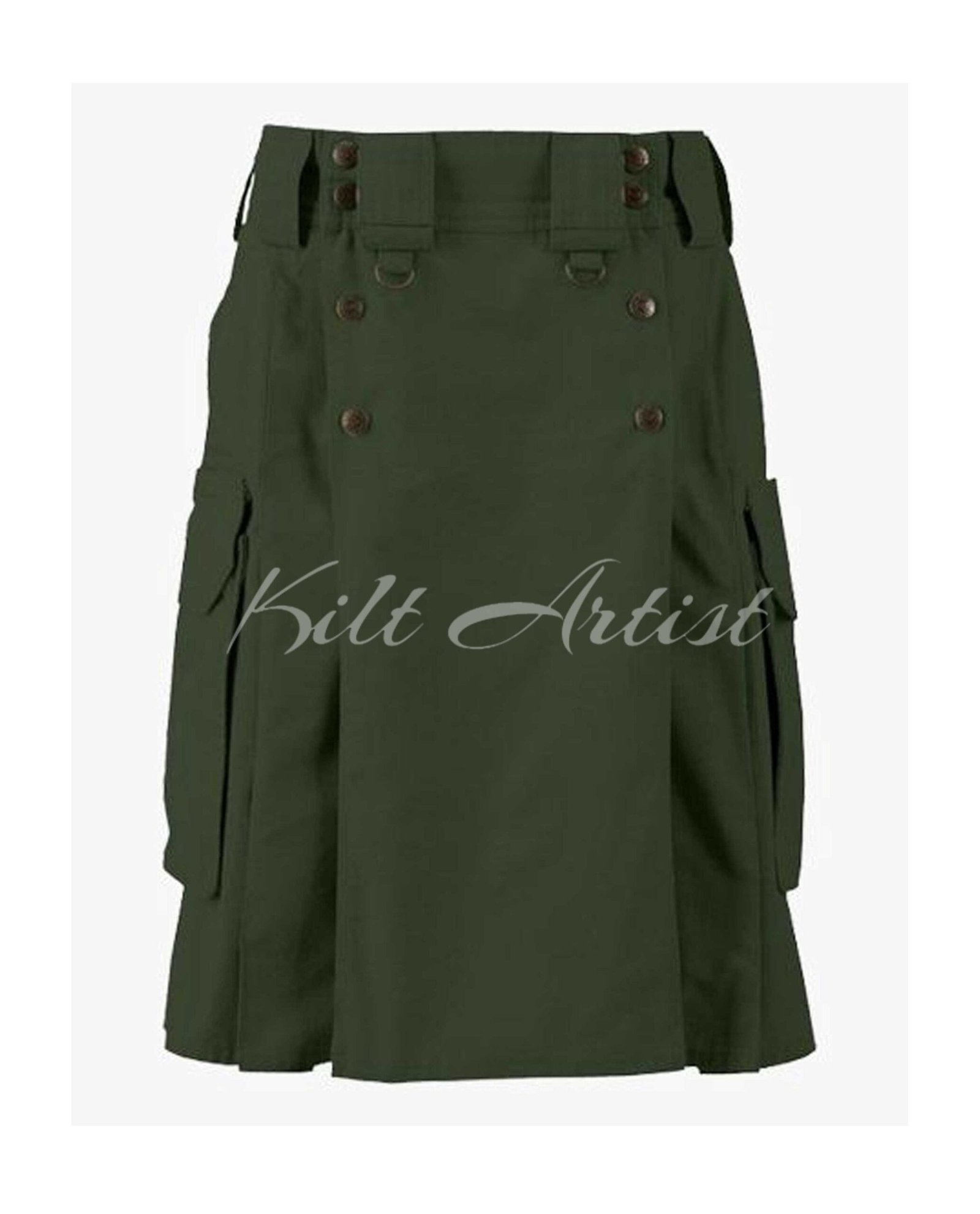 Olive Green Tactical Utility Kilt