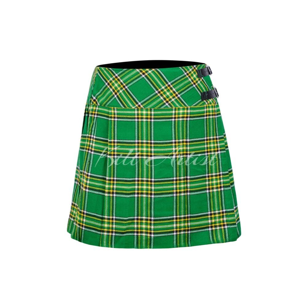 Irish Tartan Women Skirt
