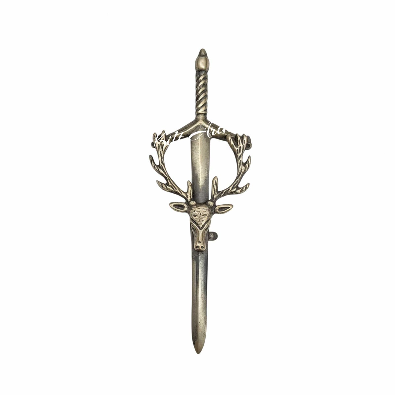 Scottish Stag Emblem kilt Pin