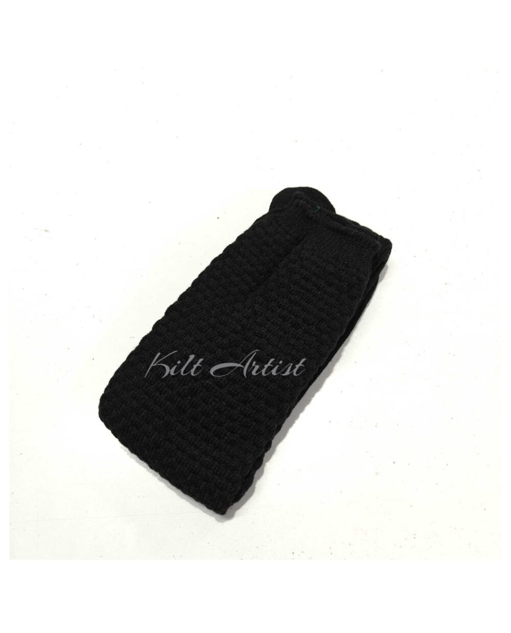 Scottish Black Kilt Socks