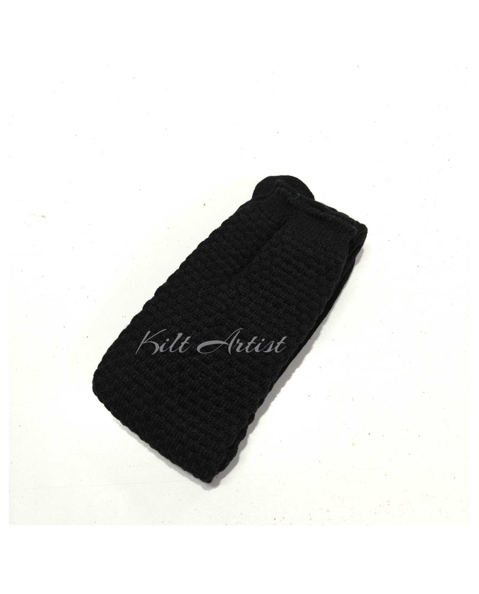 Scottish Black Kilt Socks