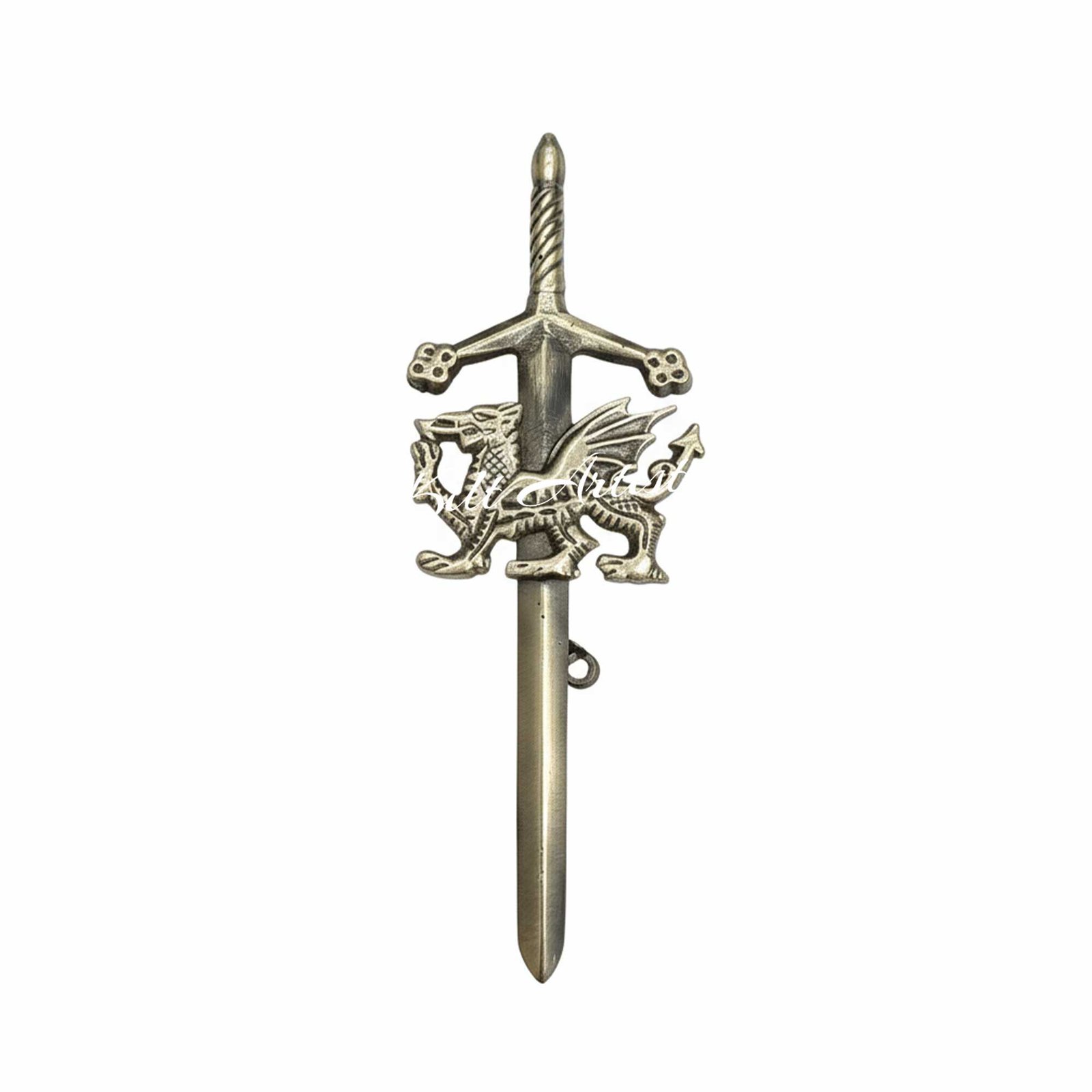 Scottish Welsh Dragon Kilt Pin