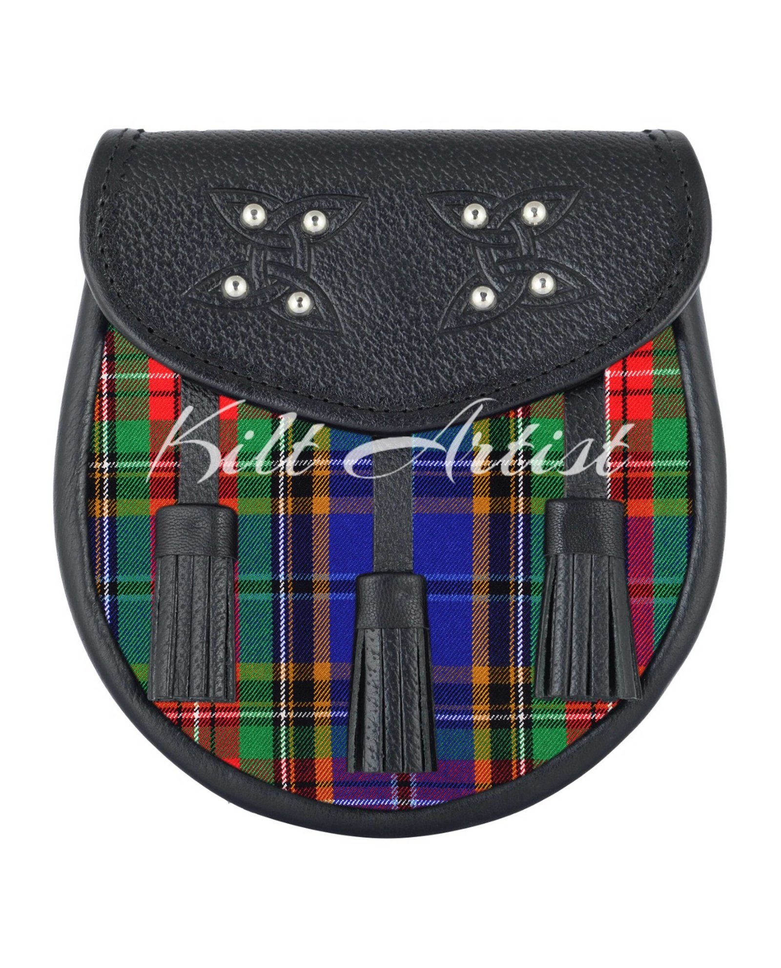 Men's Scottish Beattie Tartan Sporran