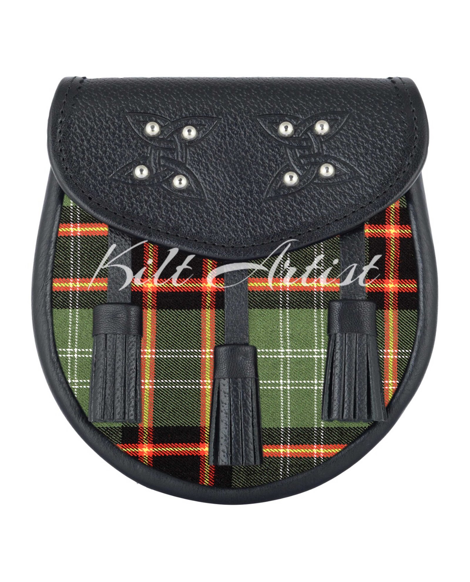 Men's Scottish Bombtech Tartan Sporran