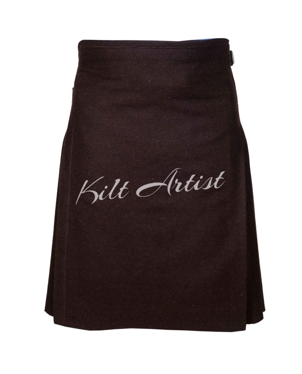 Brown Wool 8 Yard Kilt