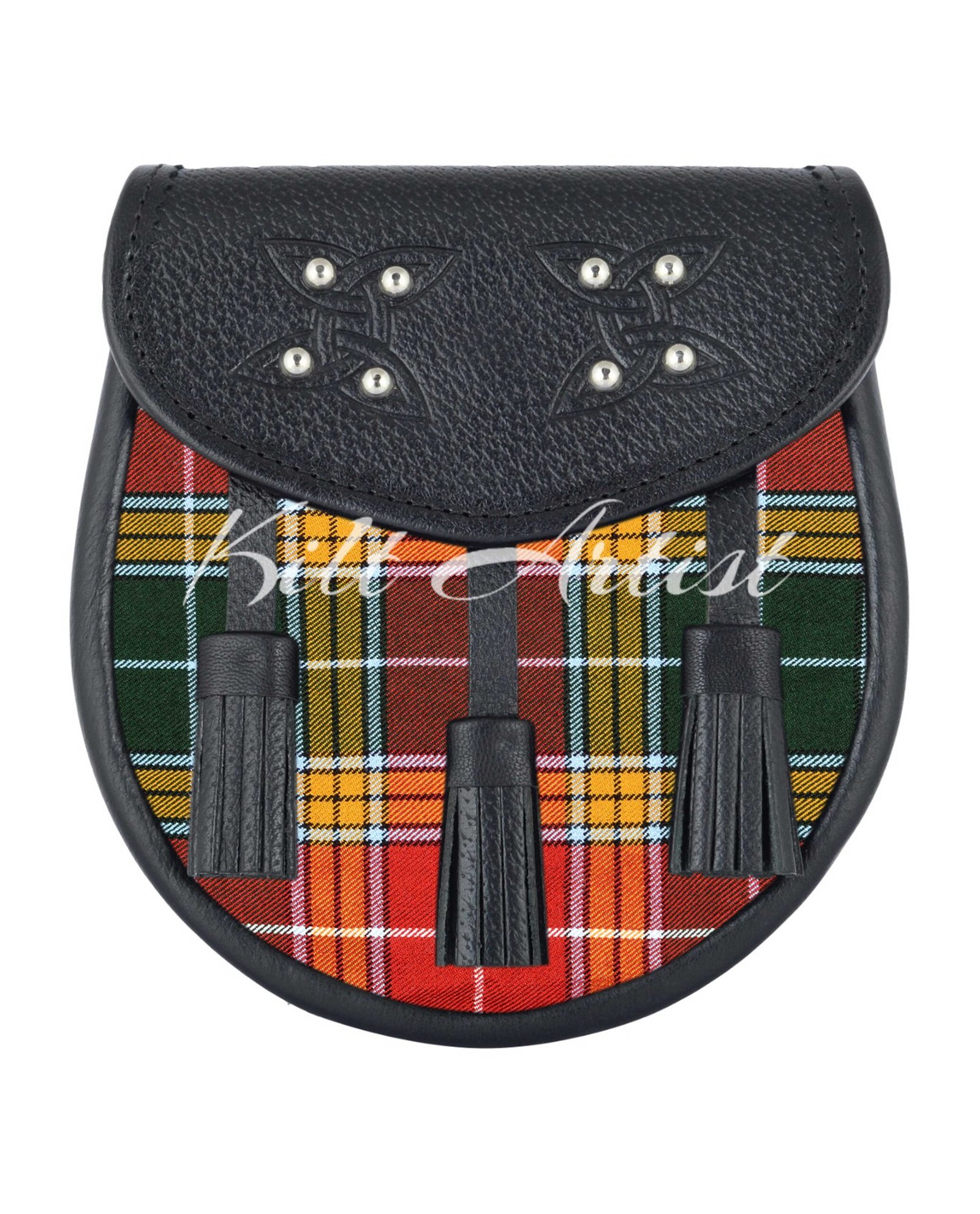 Men's Scottish Buchanan Ancient Tartan Sporran