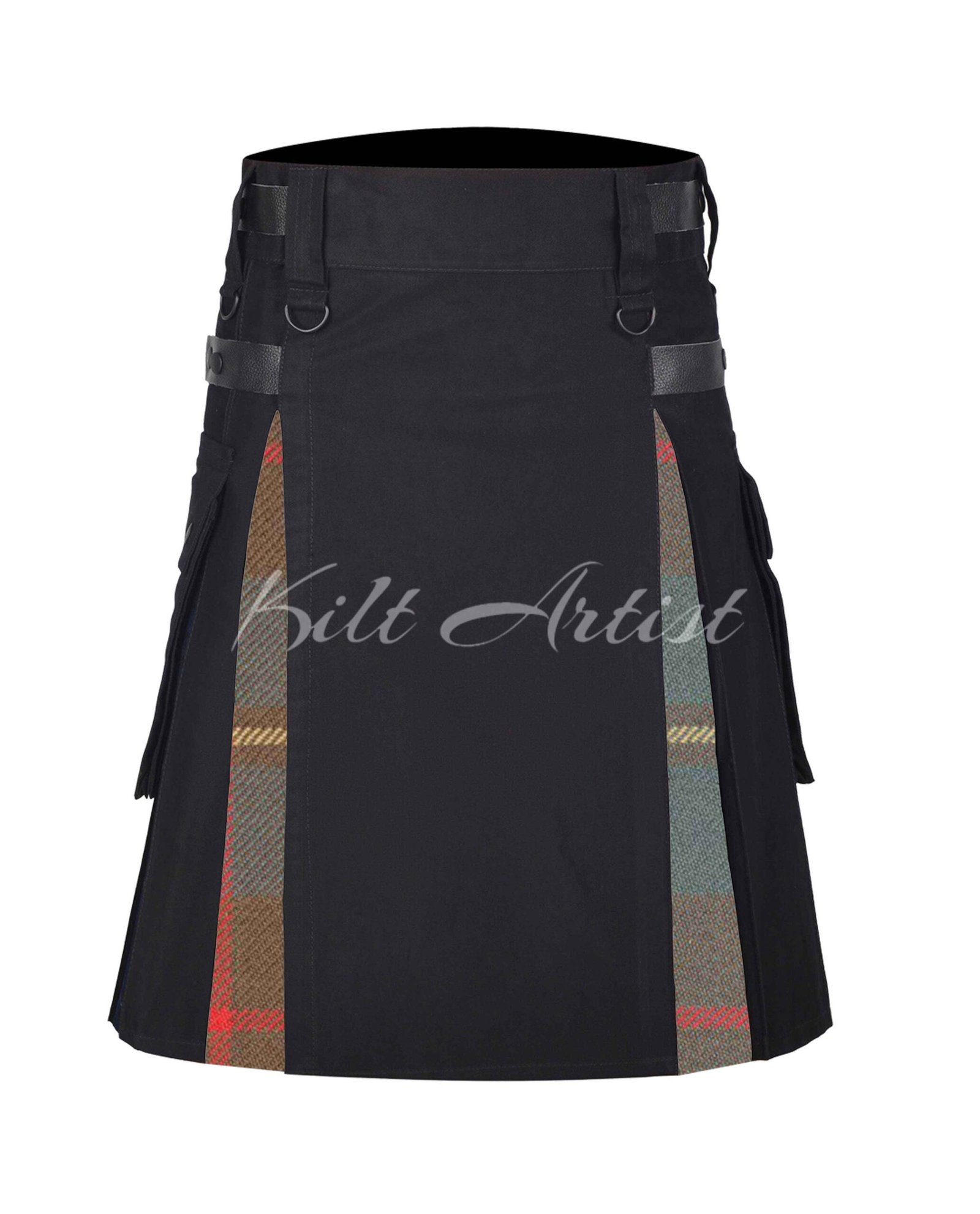Cameron Hunting Weathered Tartan Hybrid Kilt