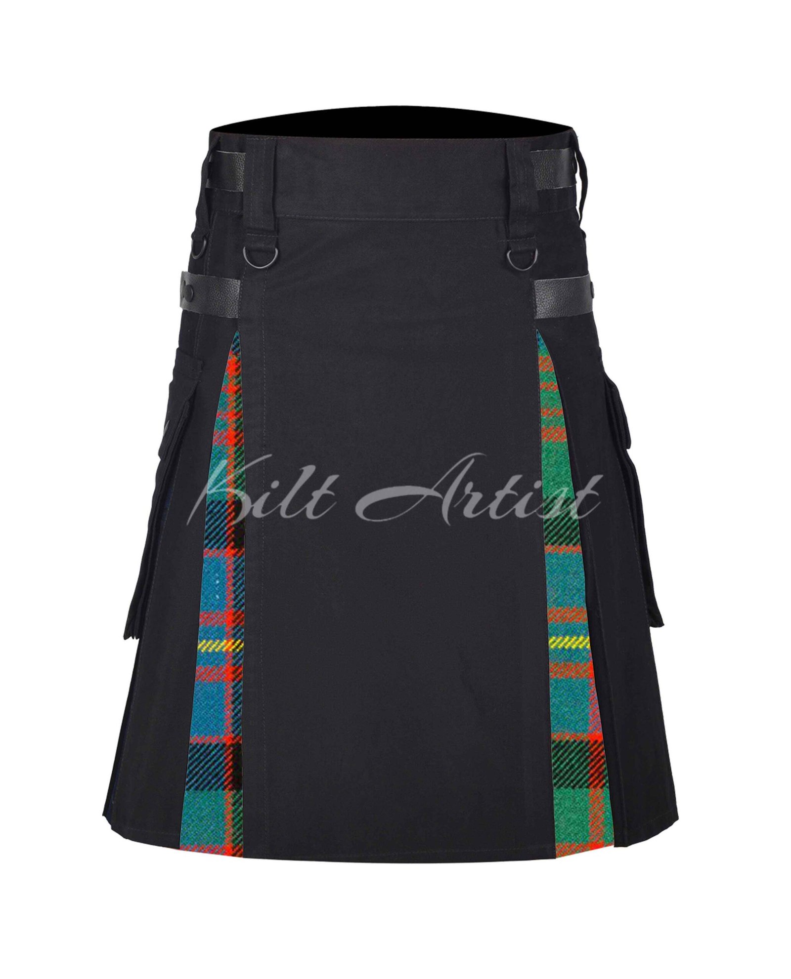 Cameron of Erracht Ancient Tartan Hybrid Kilt