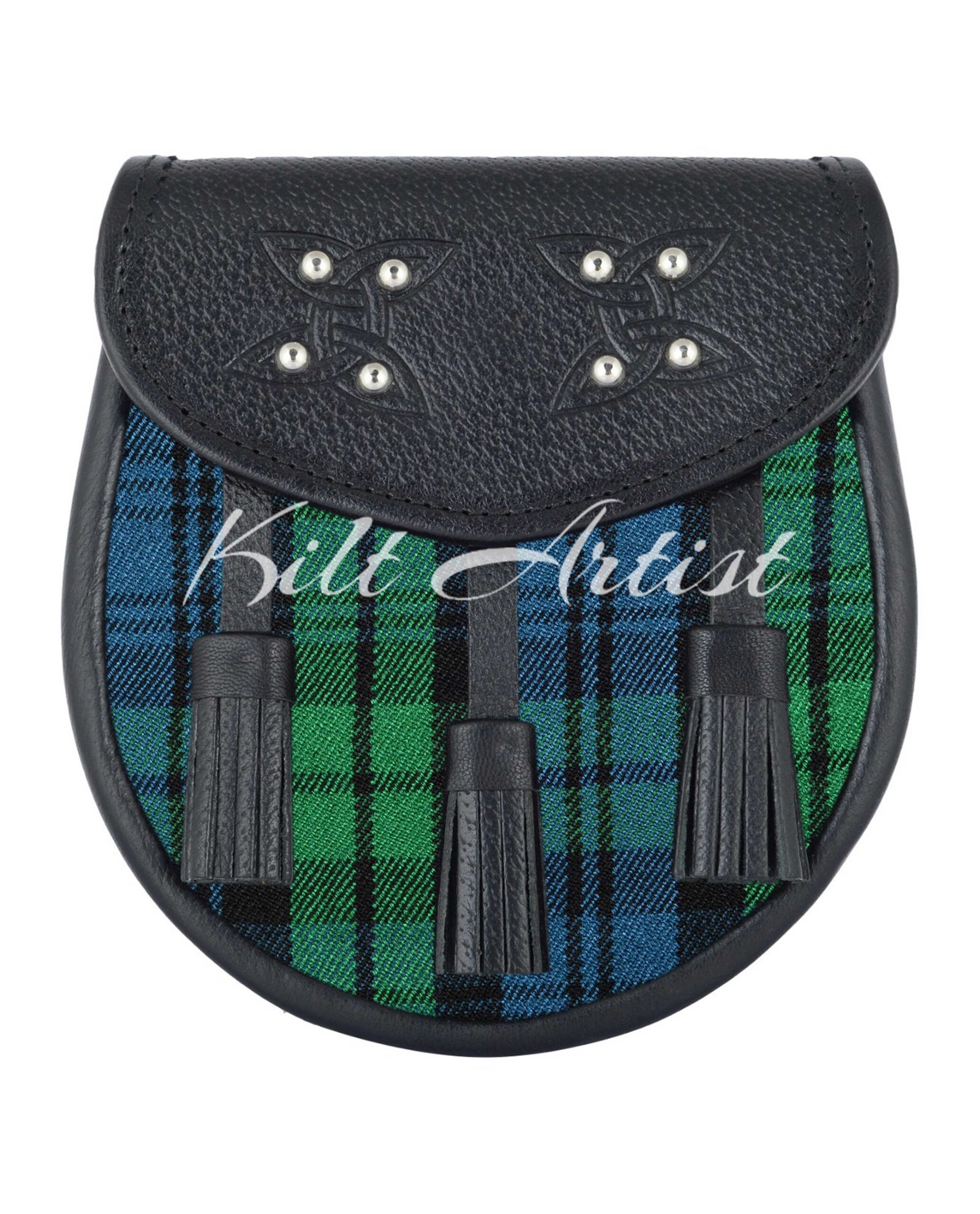Men's Scottish Campbell Ancient Tartan Sporran