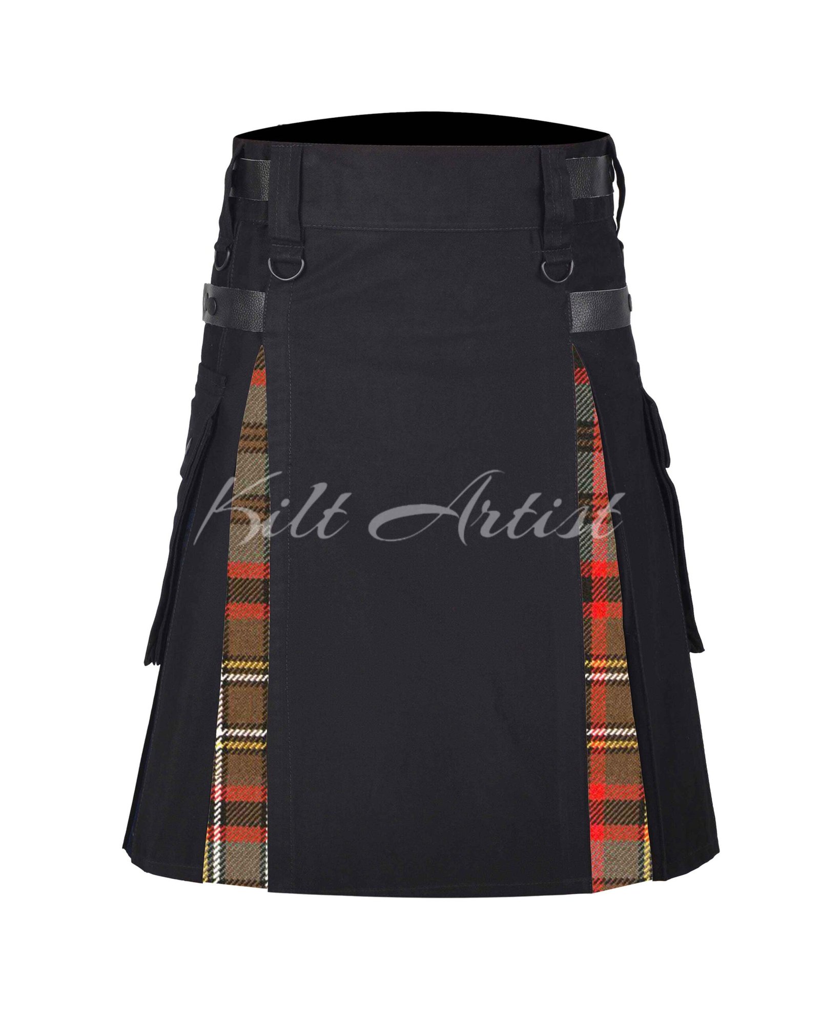 Cunningham Hunting Weathered Tartan Hybrid Kilt