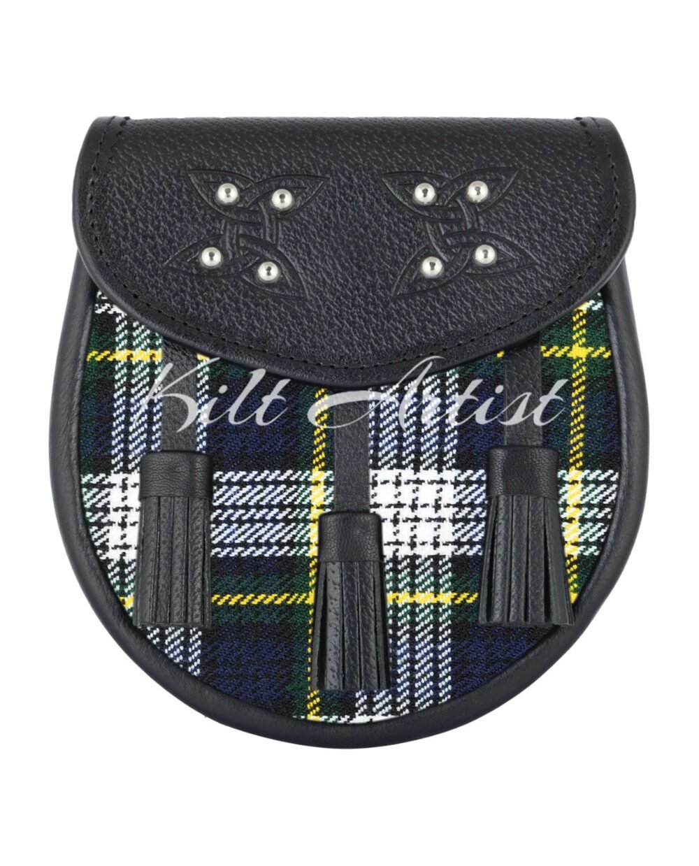 Men's Scottish Dress Gordon Tartan Sporran
