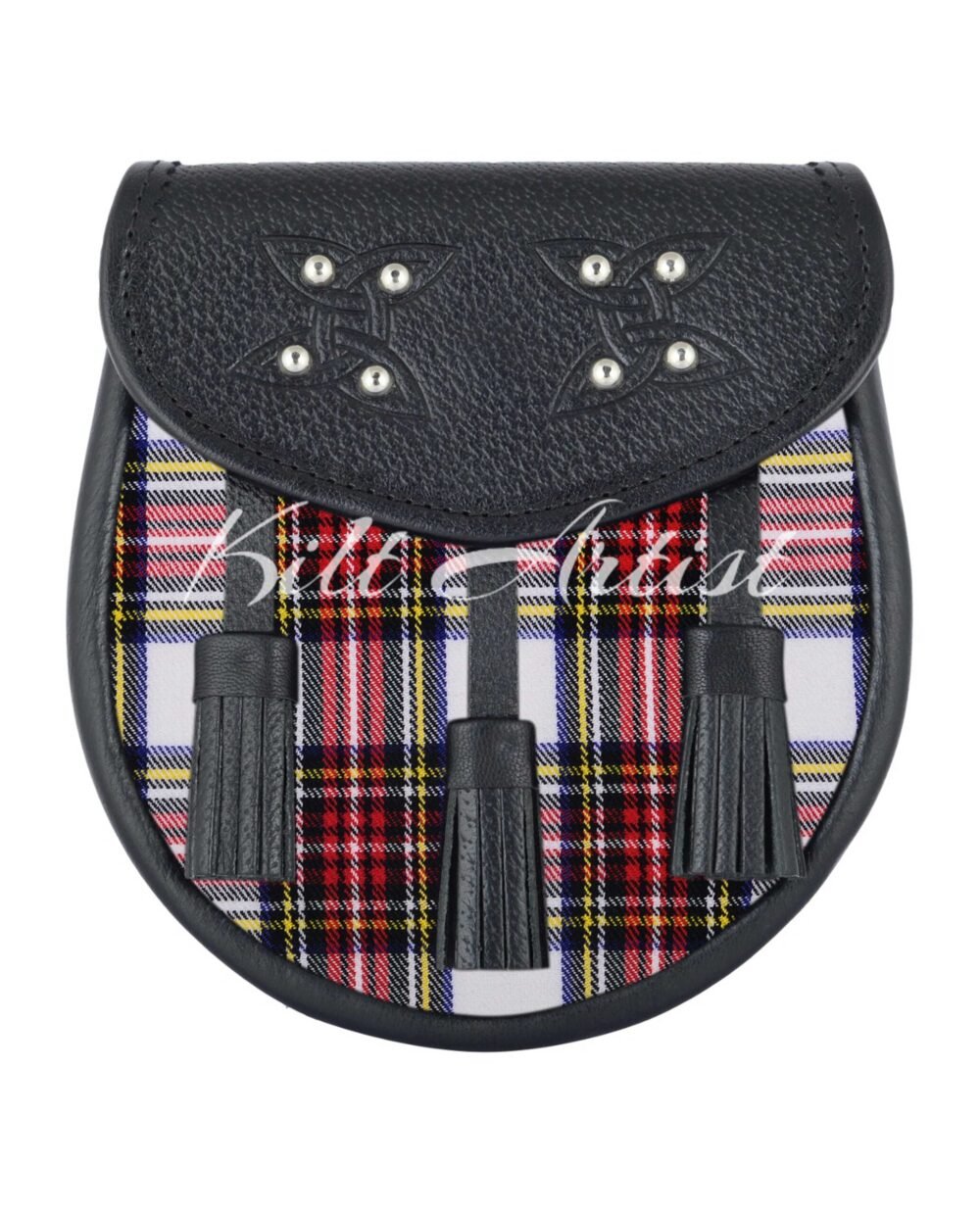 Men's Scottish Dress Stewart Tartan Sporran