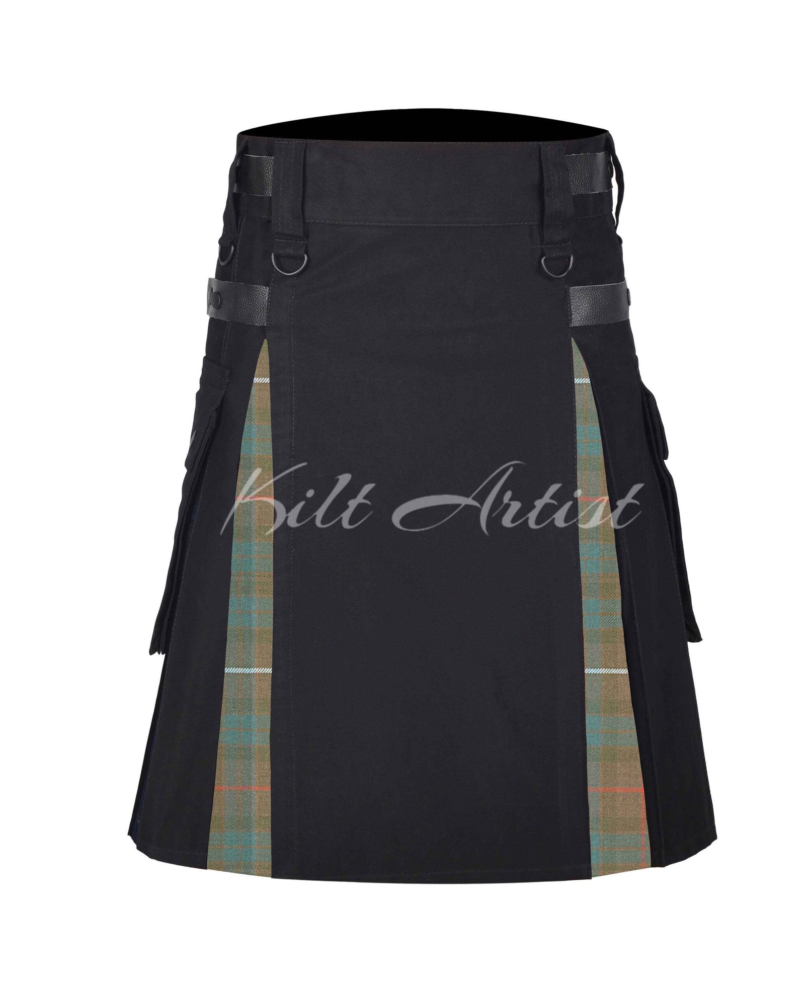 Fraser Hunting Weathered Tartan Hybrid Kilt
