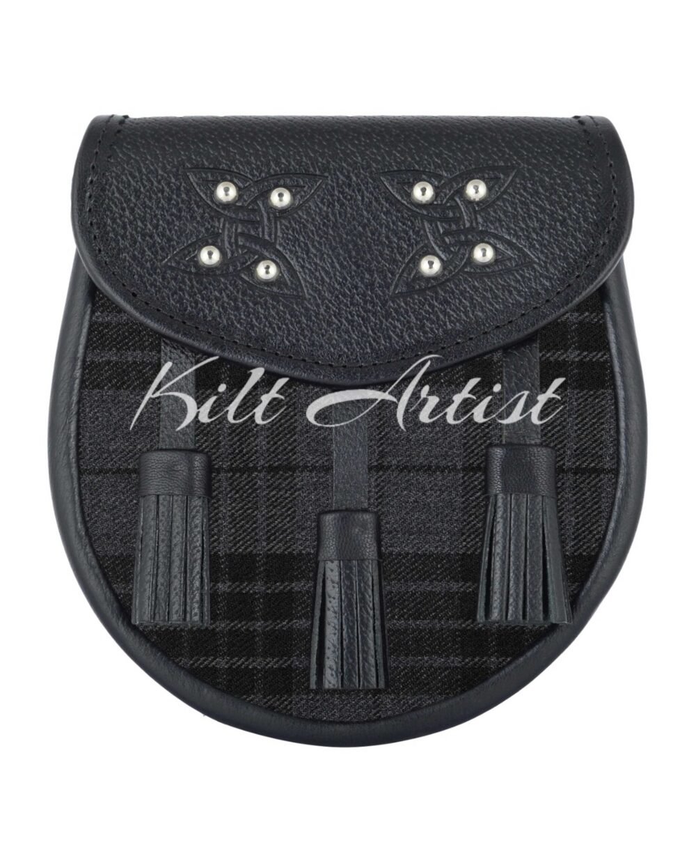 Men's Scottish Grey Watch Tartan Sporran