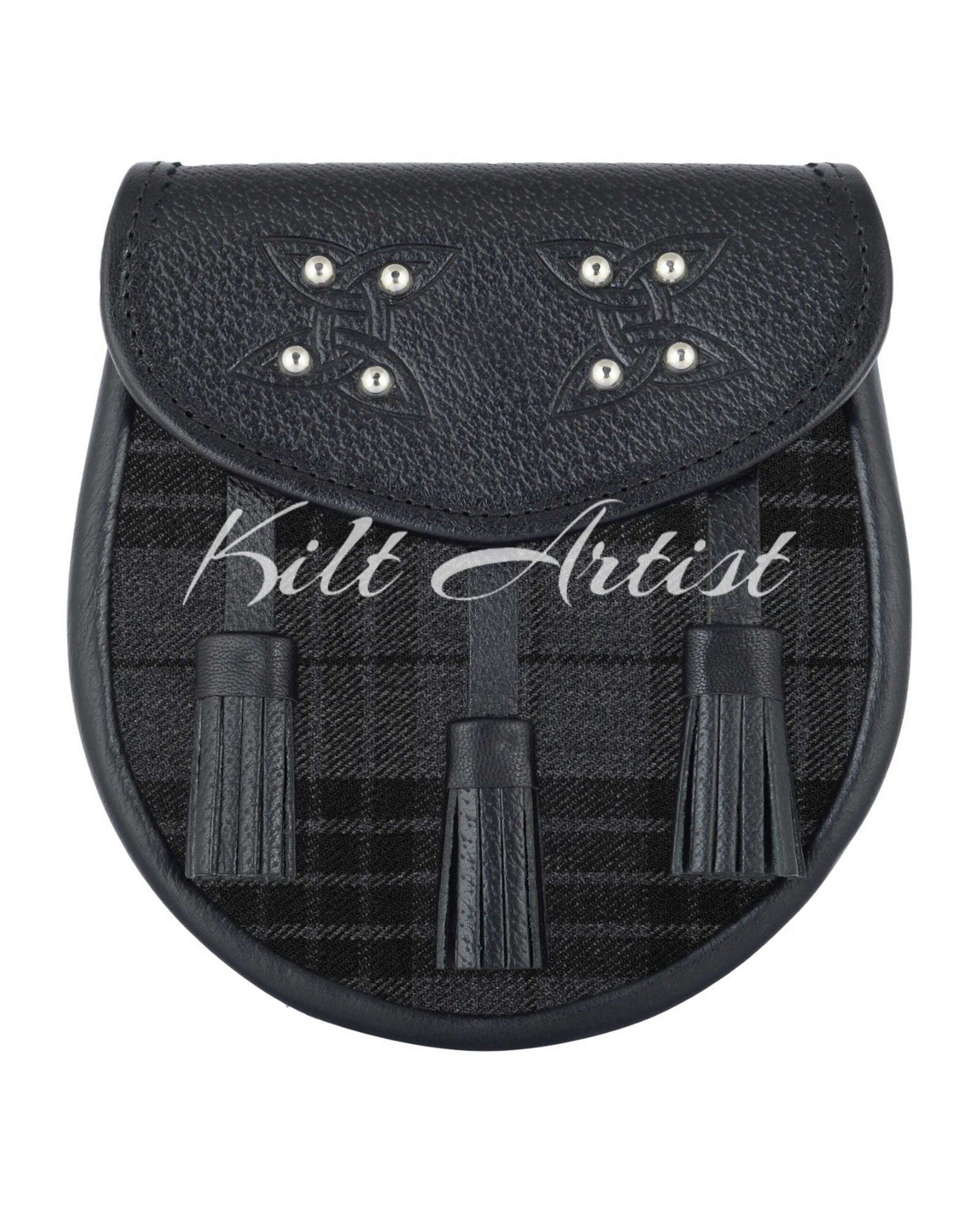 Men's Scottish Grey Watch Tartan Sporran