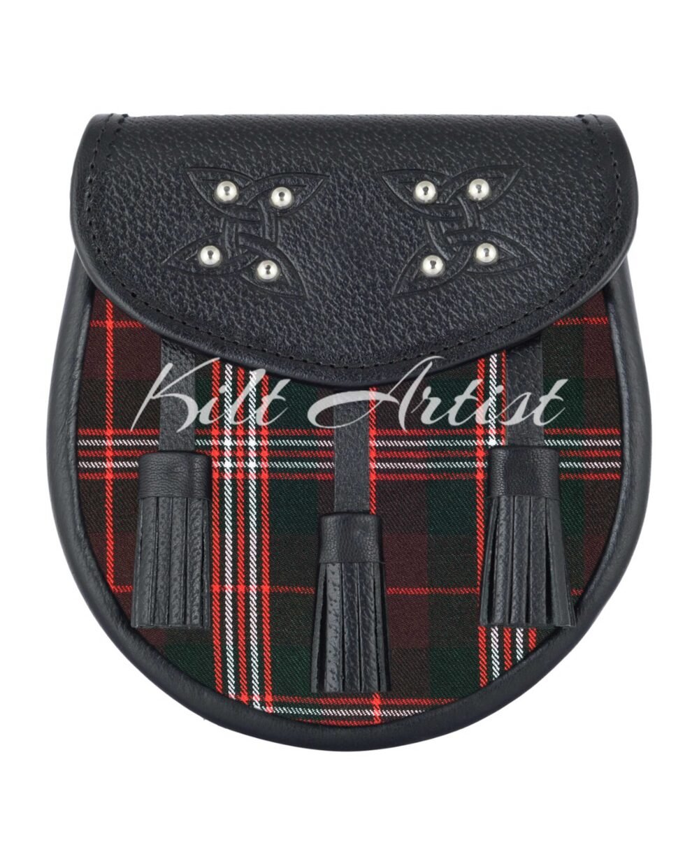 Men's Scottish Hunting Scott Tartan Sporran
