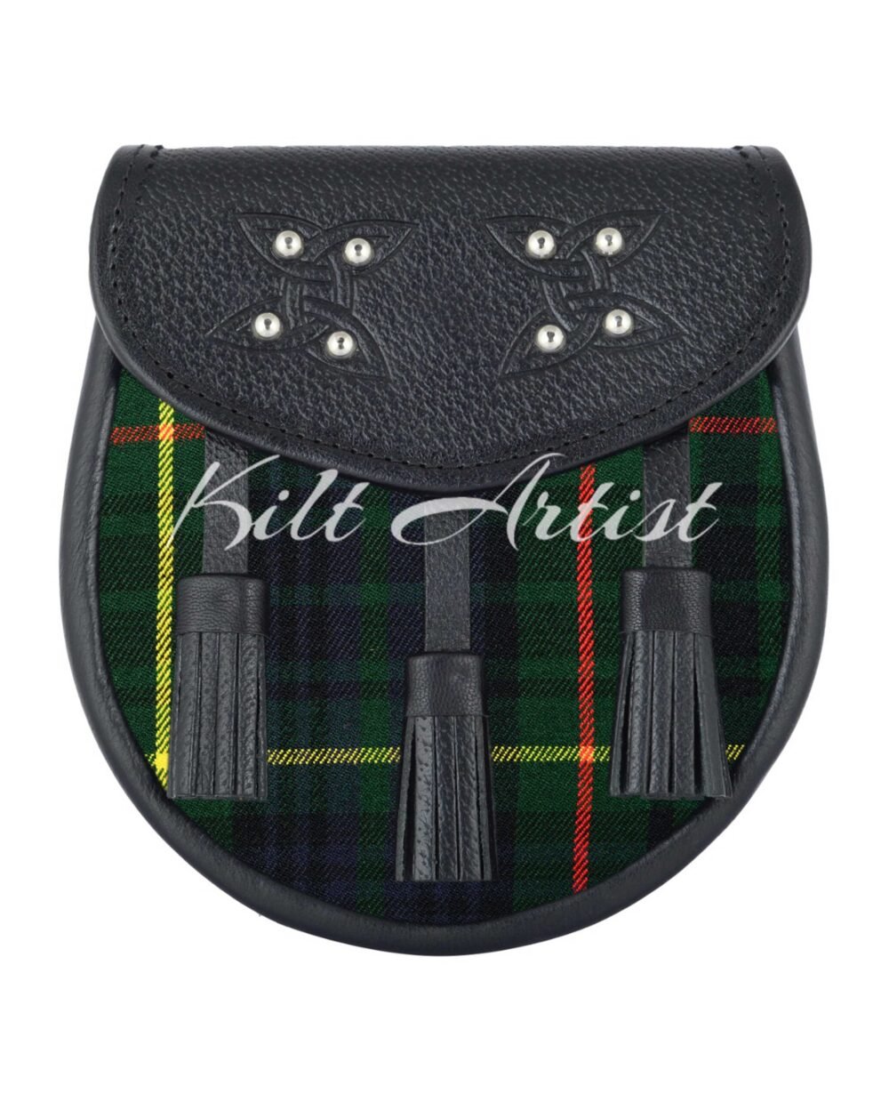 Men's Scottish Hunting Stewart Tartan Sporran