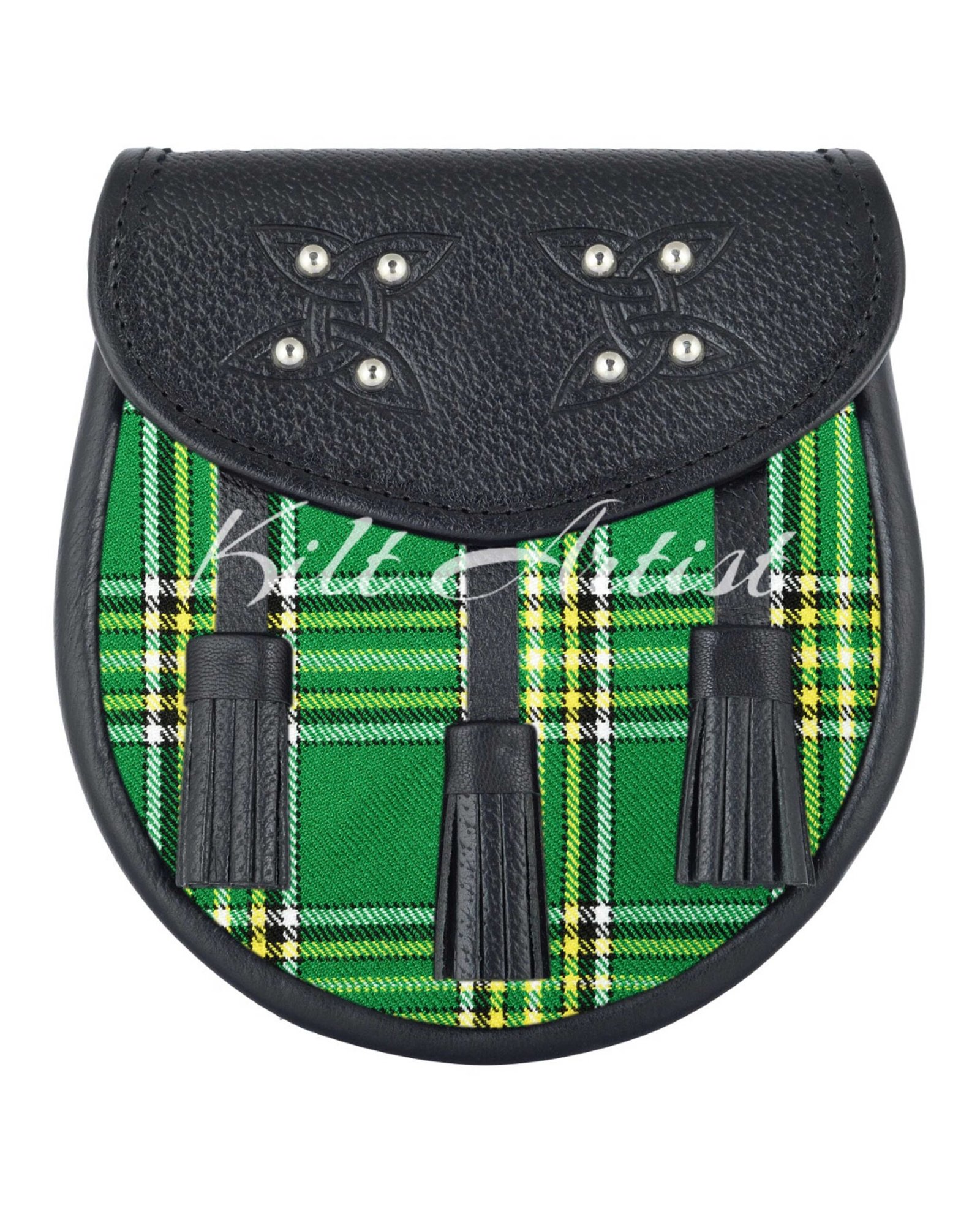 Men's Scottish Irish Tartan Sporran