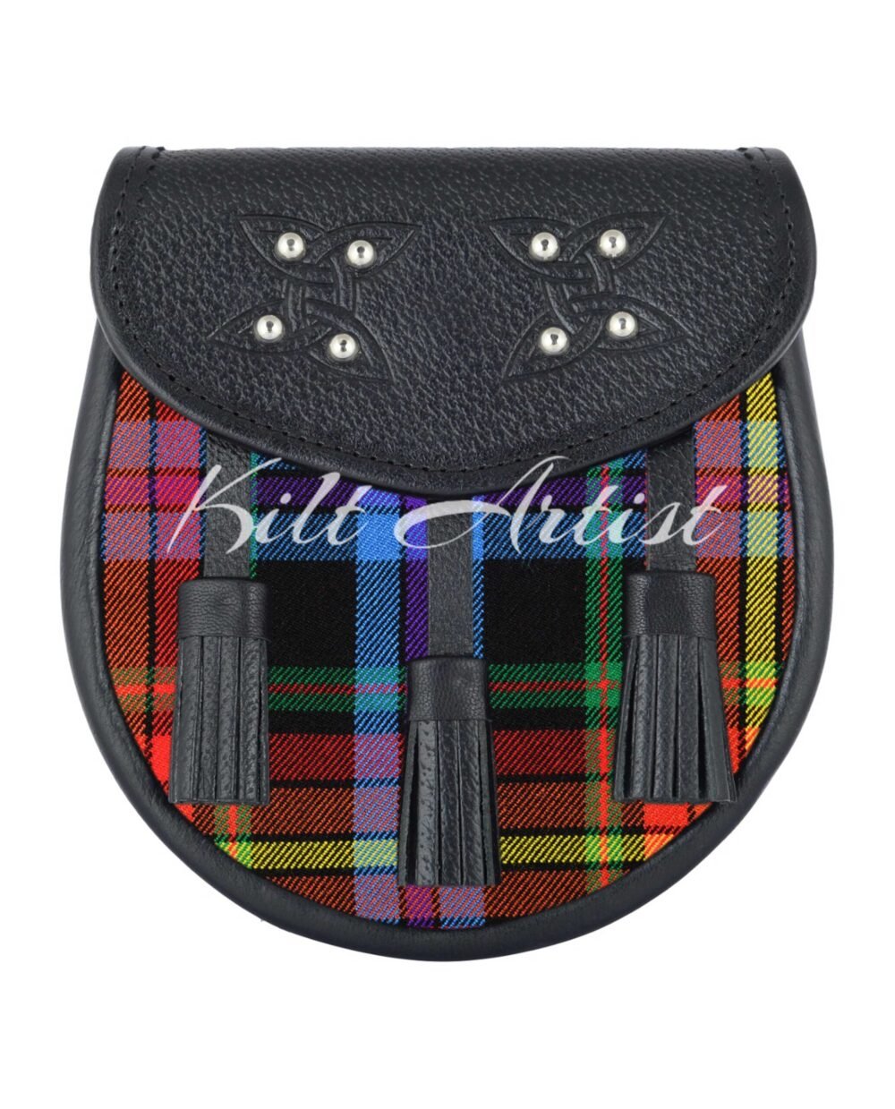 Men's Scottish LGBTQ Pride Tartan Sporran