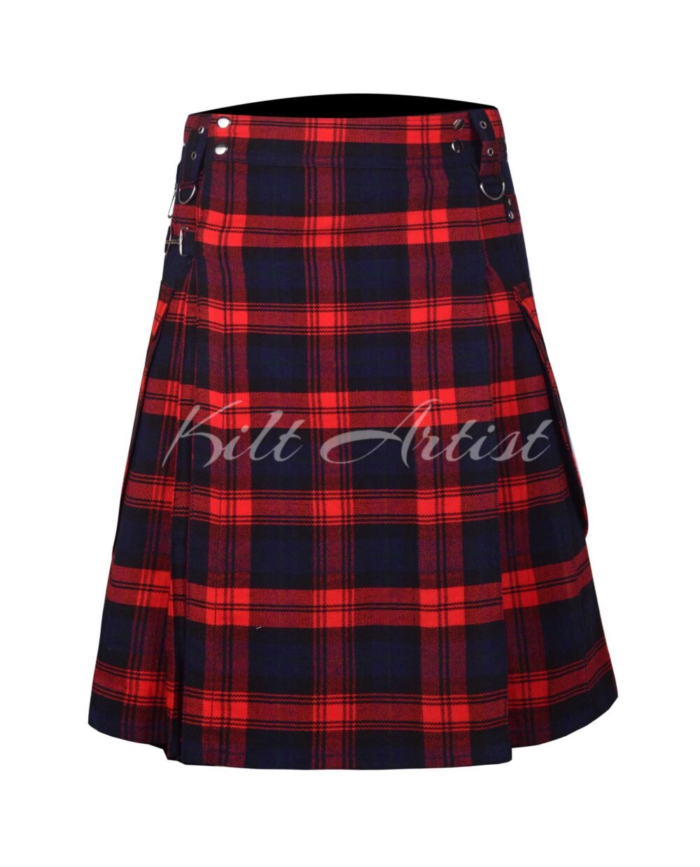 Machlachan Tartan Gol Pockets Utility Kilt