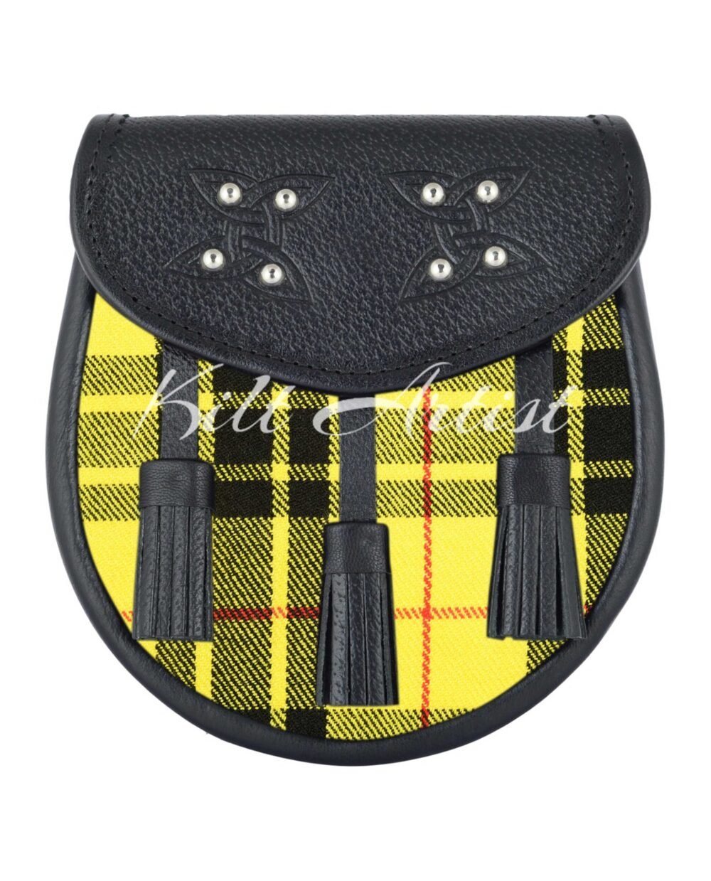 Men's Scottish Macleod of lewis Tartan Sporran