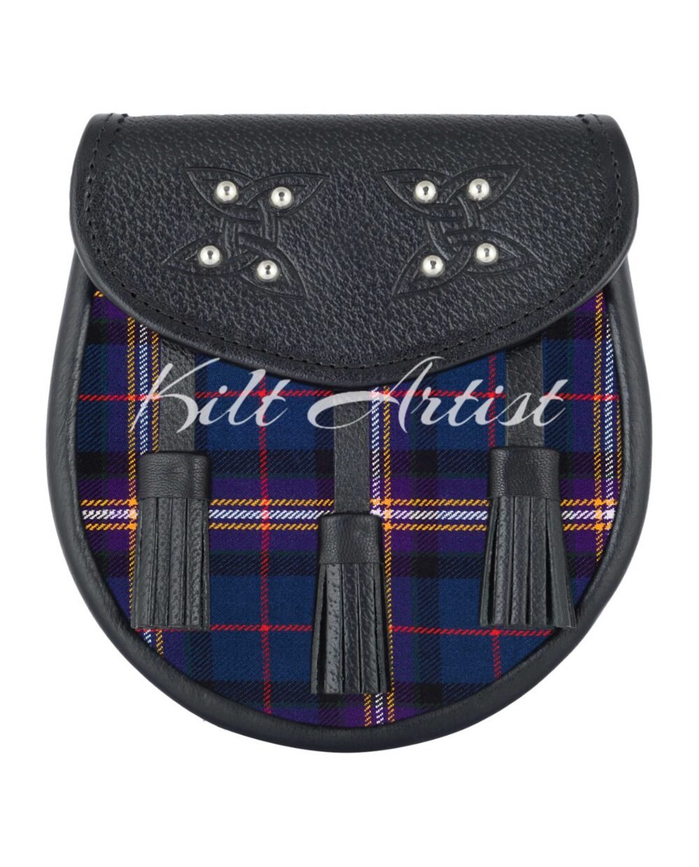 Men's Scottish Masonic Tartan Sporran