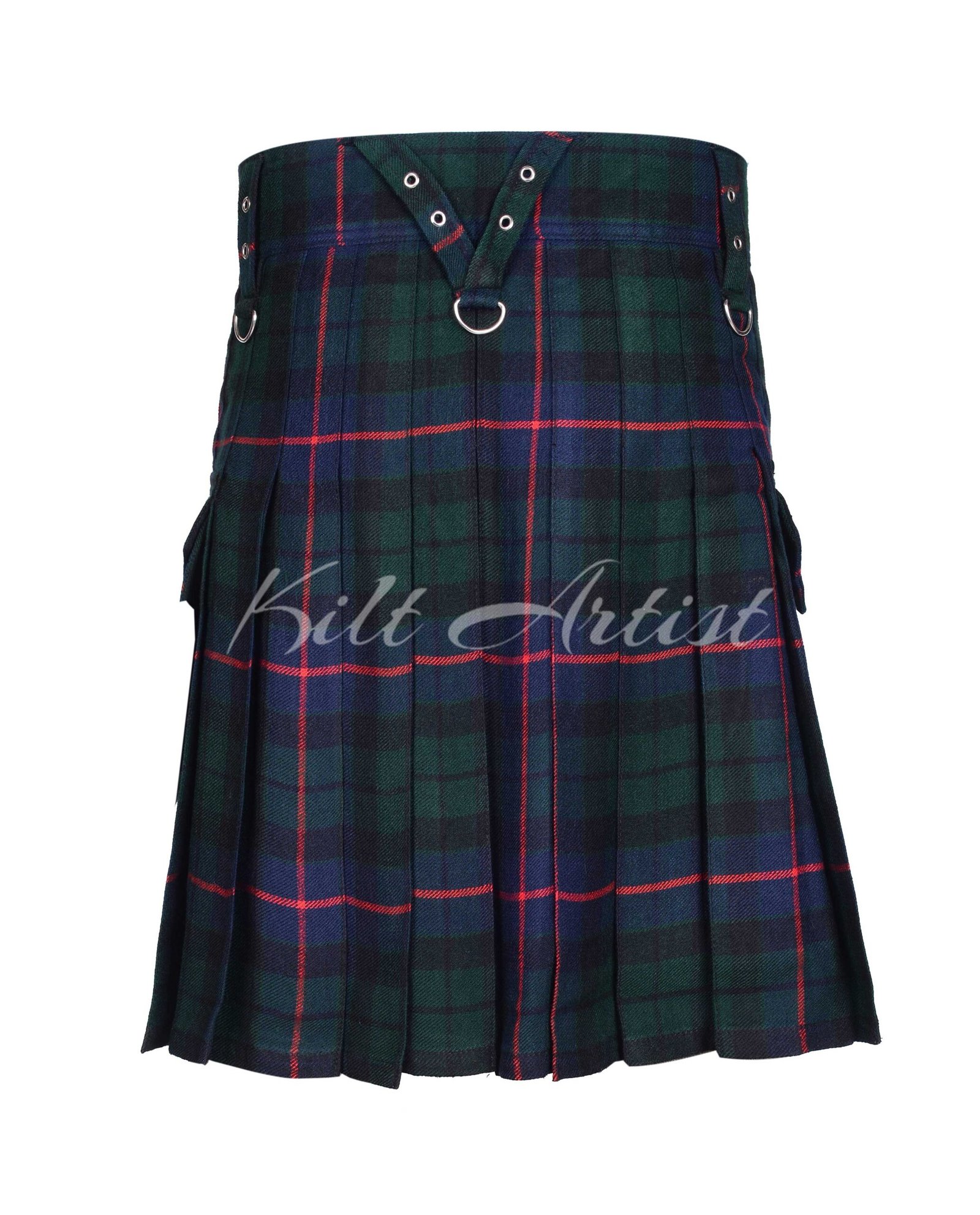 Morrison Tartan Gol Pockets Utility Kilt