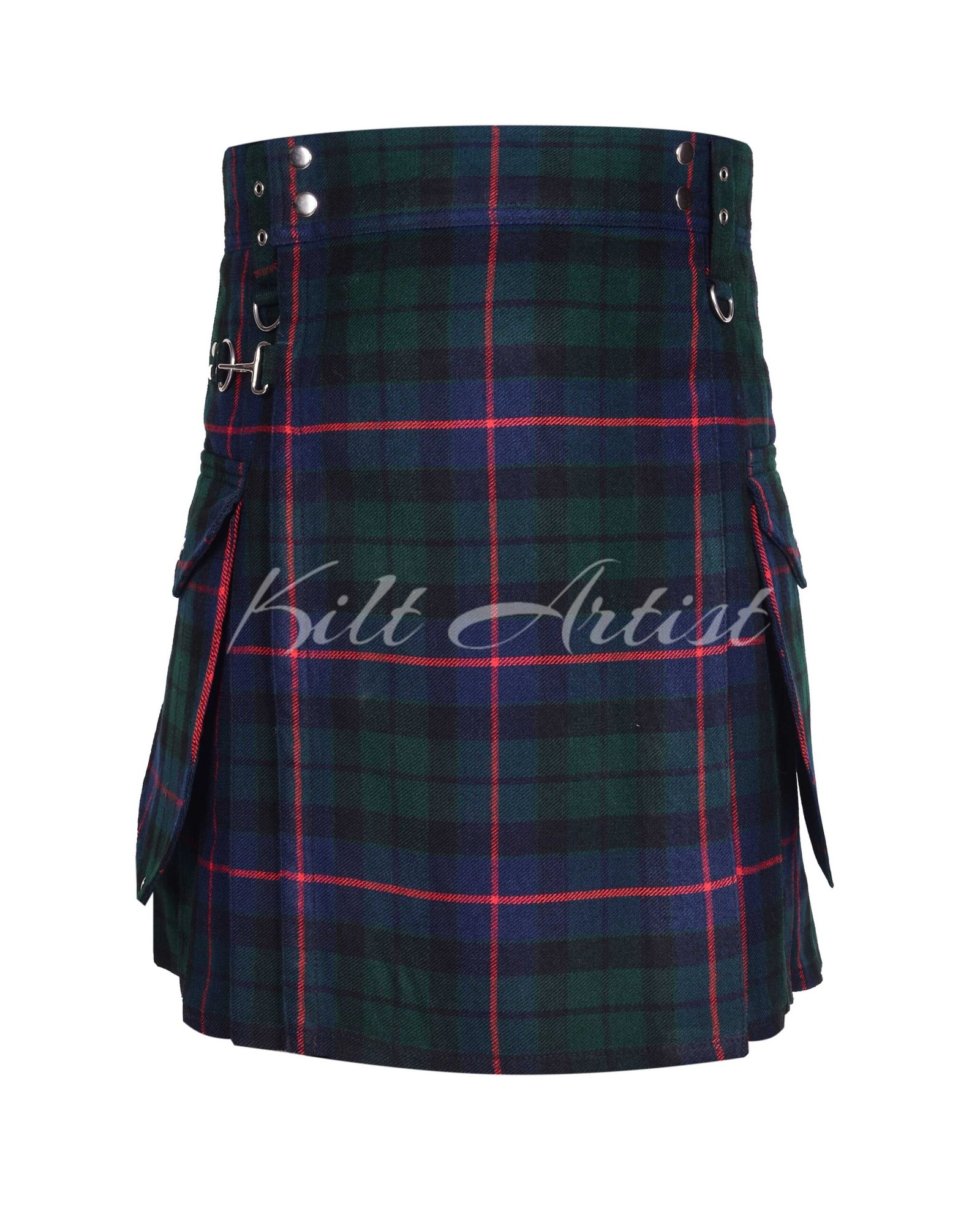 Morrison Tartan Gol Pockets Utility Kilt