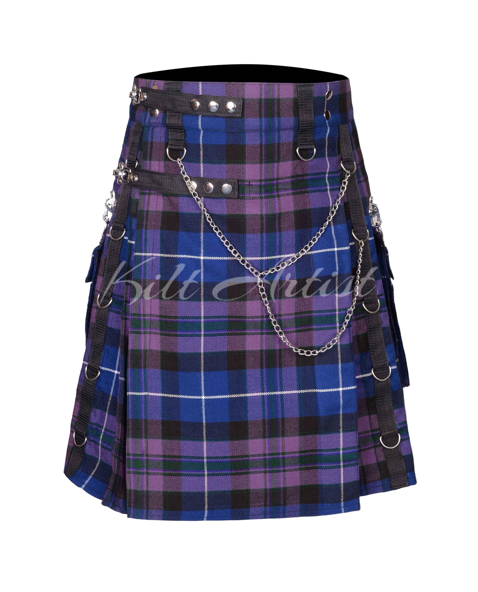 Pride Of Scotland Tartan Gothic Utility Kilt