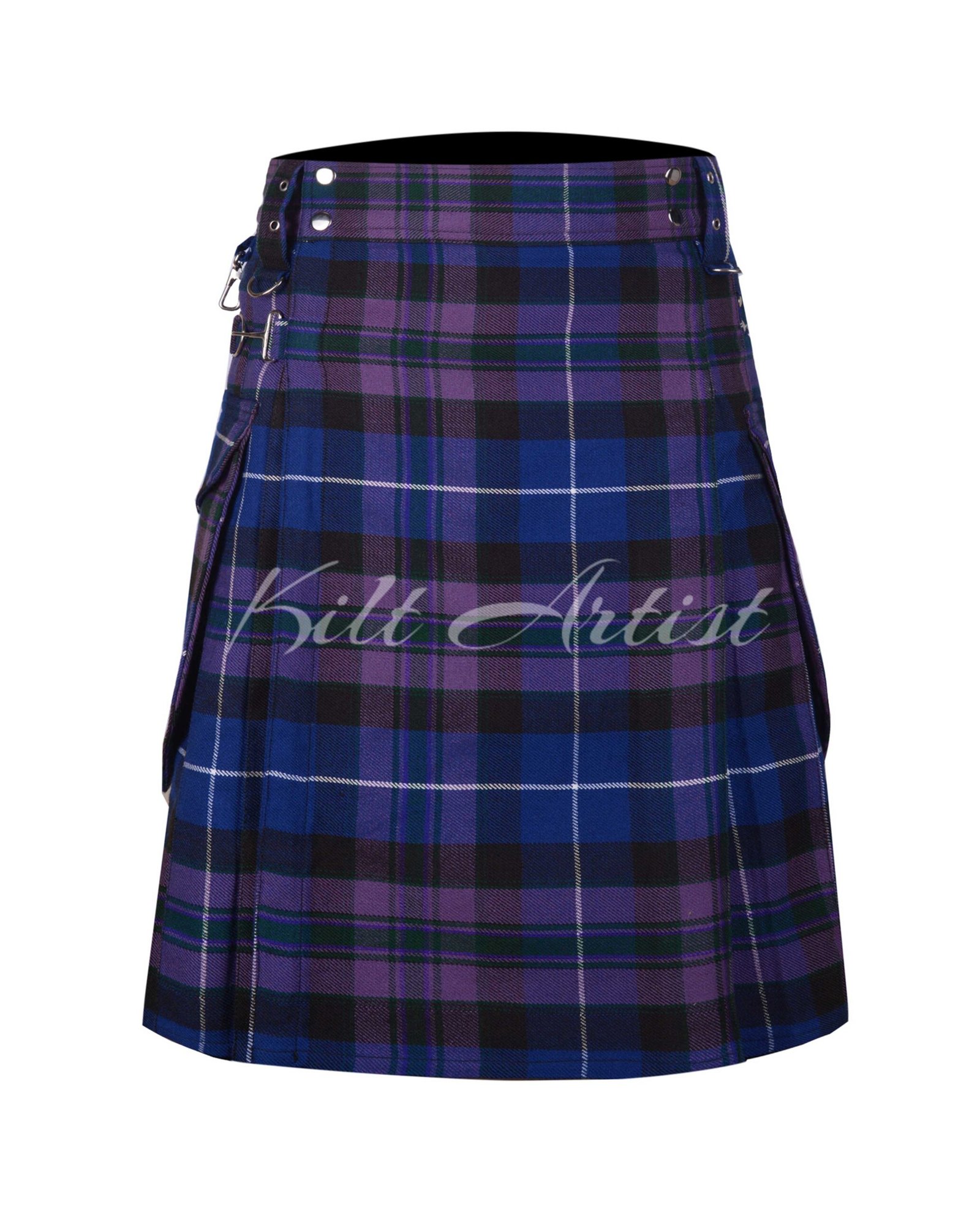 Pride of Scotland Tartan Gol Pockets Utility Kilt