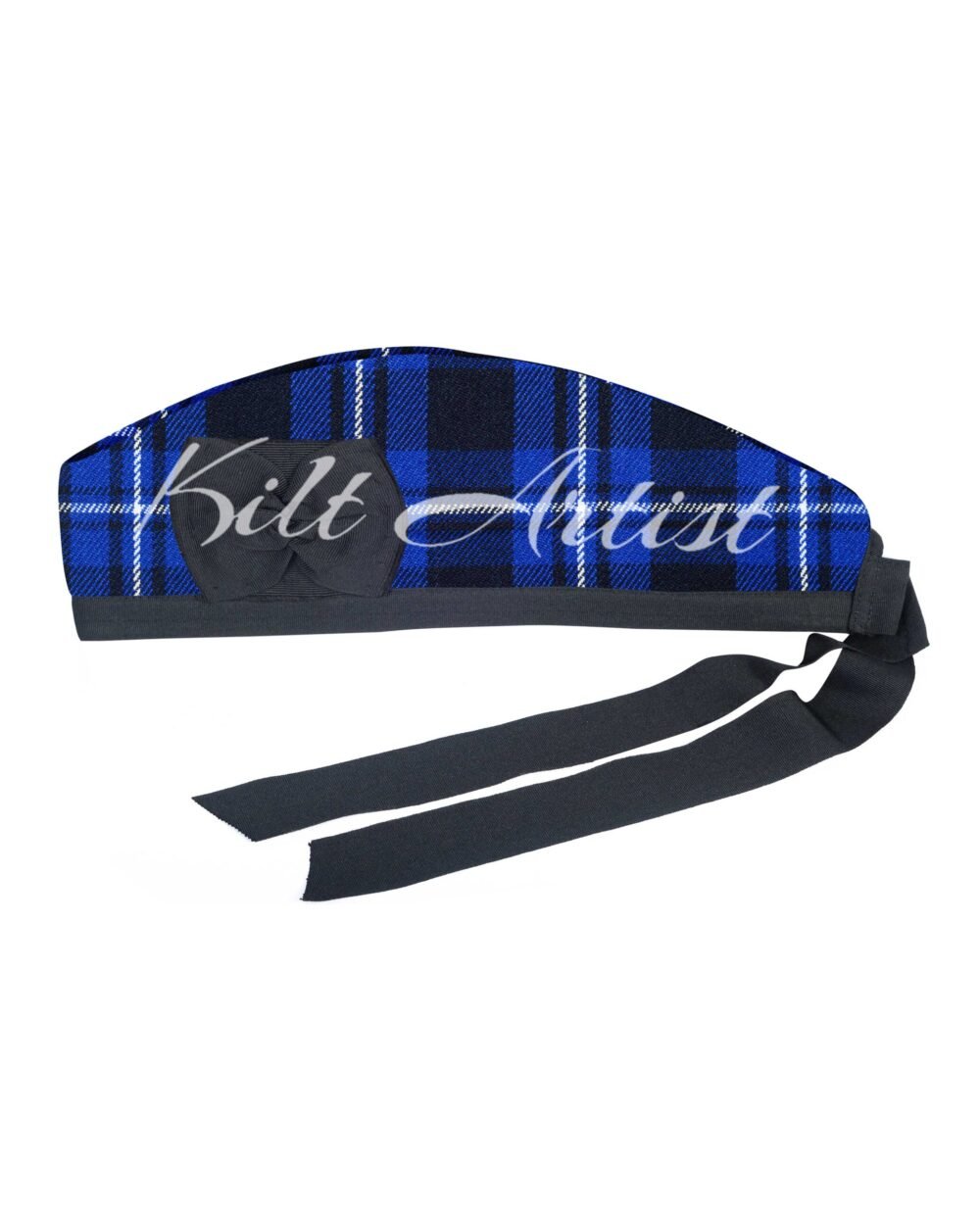 Ramsey Blue Tartan Glengarry Cap