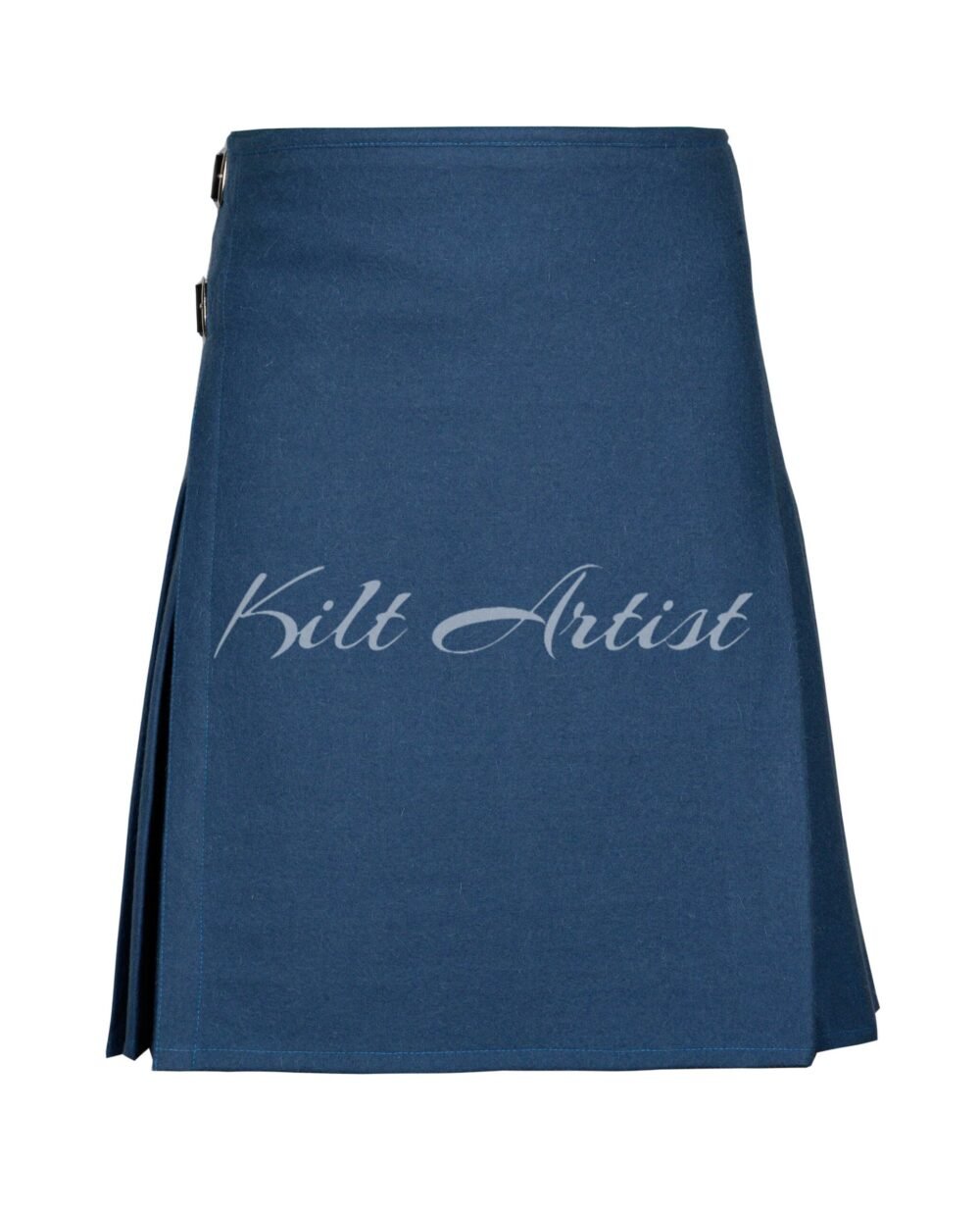 Smoking Blue Wool Kilt