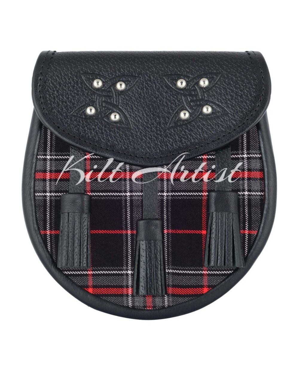 Men's Scottish Spirit of Bruce Tartan Sporran