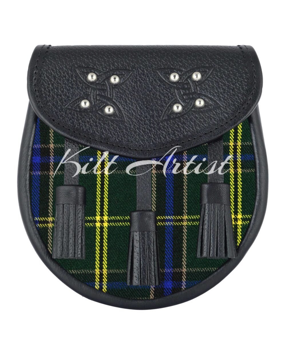 Men's Scottish US Army Tartan Sporran