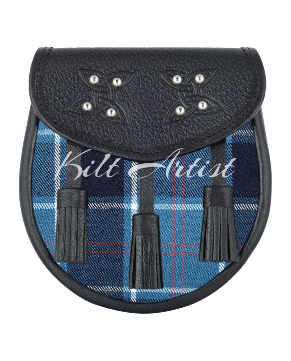 Men's Scottish US Navy Tartan Sporran