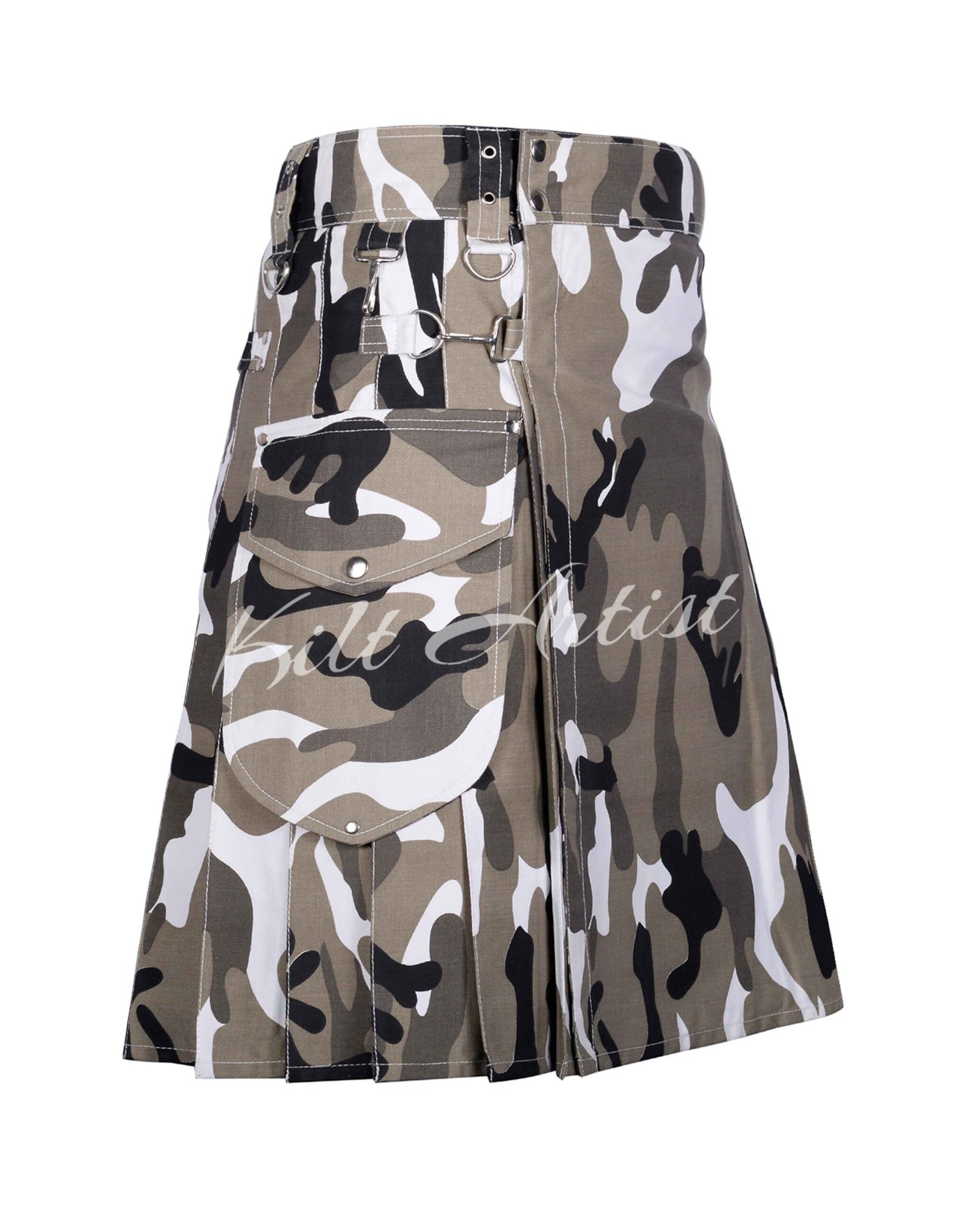 Urban Camo Cotton Utility Kilt