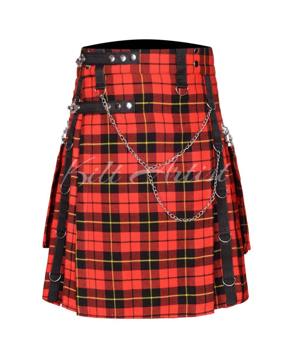 Wallace Tartan Gothic Utility Kilt
